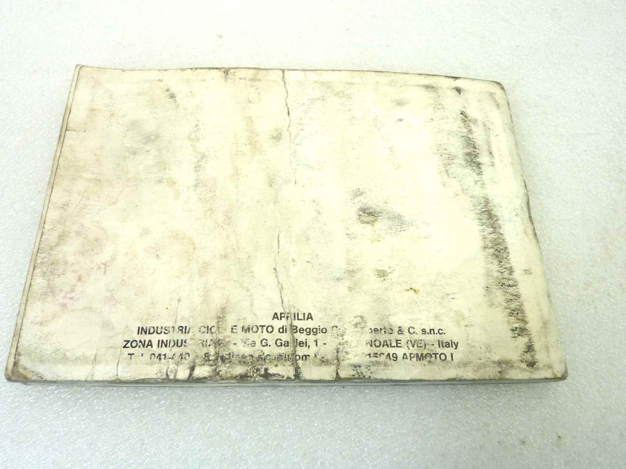 Libretto uso e manutenzione Aprilia ETX 350 600 manuale utente ORIGINALE ita dim dim 12 x 17 - immagine 2