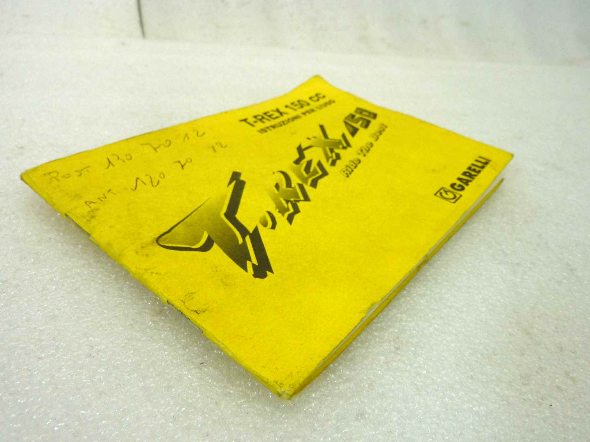 Libretto uso e manutenzione Garelli T-REX 150 manuale utente ORIGINALE ita dim 10 x 15 cm - immagine 4