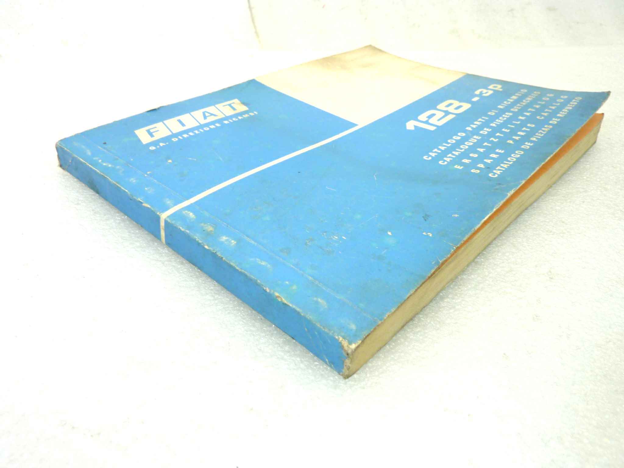 Catalogo parti ricambio Fiat 128 3P ricambi ORIGINALE ita fra ger esp Parts Catalog dim 15 x 21 cm - immagine 5