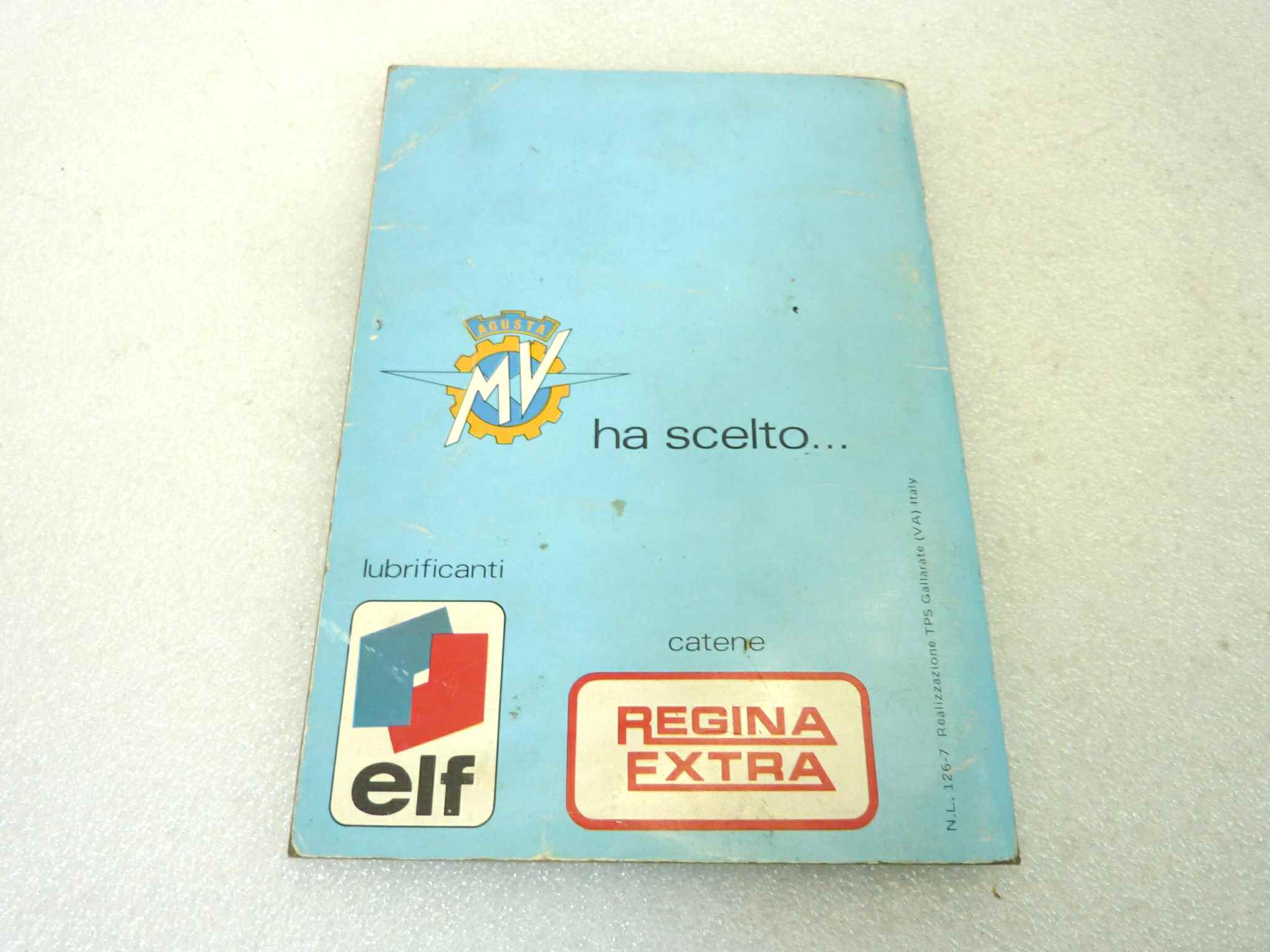 Libretto uso e manutenzione MV Agusta 350 Sport manuale utente ORIGINALE ita dim 16,5 12 cm - immagine 2