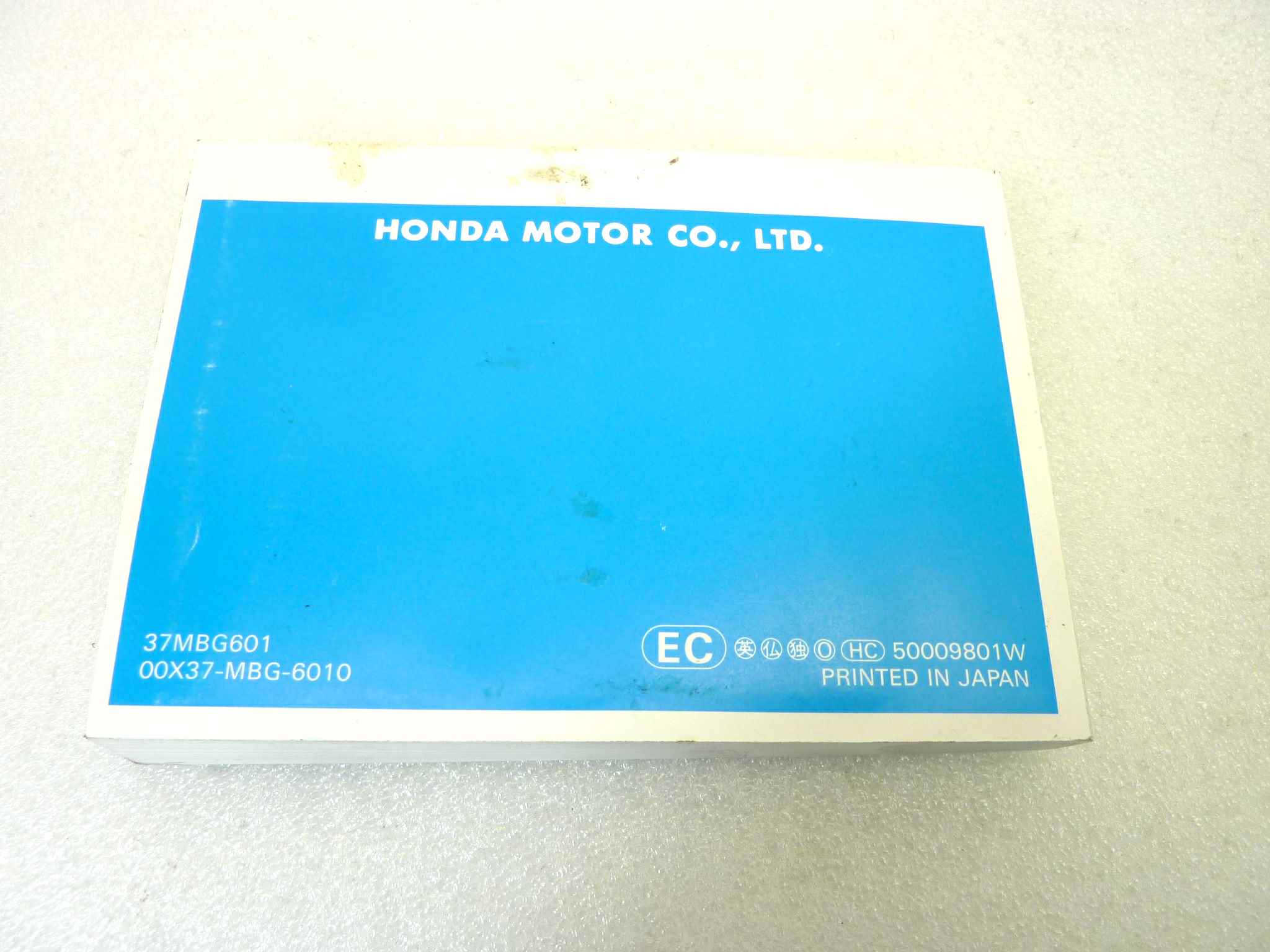 Libretto uso e manutenzione Honda VFR800 FI manuale utente ORIGINALE eng fra ger dim 10,5 x 15 cm - immagine 2