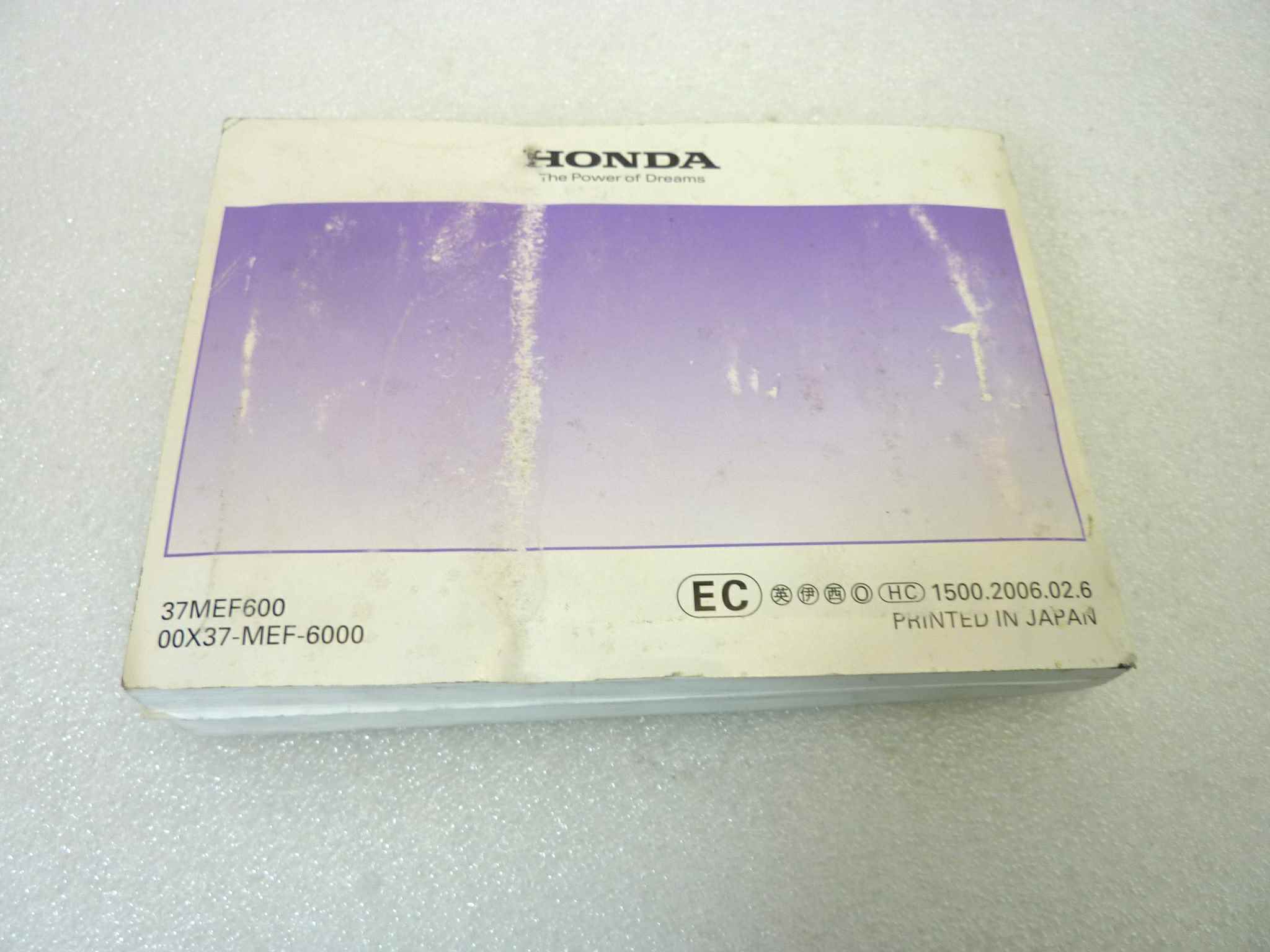 Libretto uso e manutenzione Honda FJS400D Silver Wing manuale utente ORIGINALE ita eng esp - immagine 2