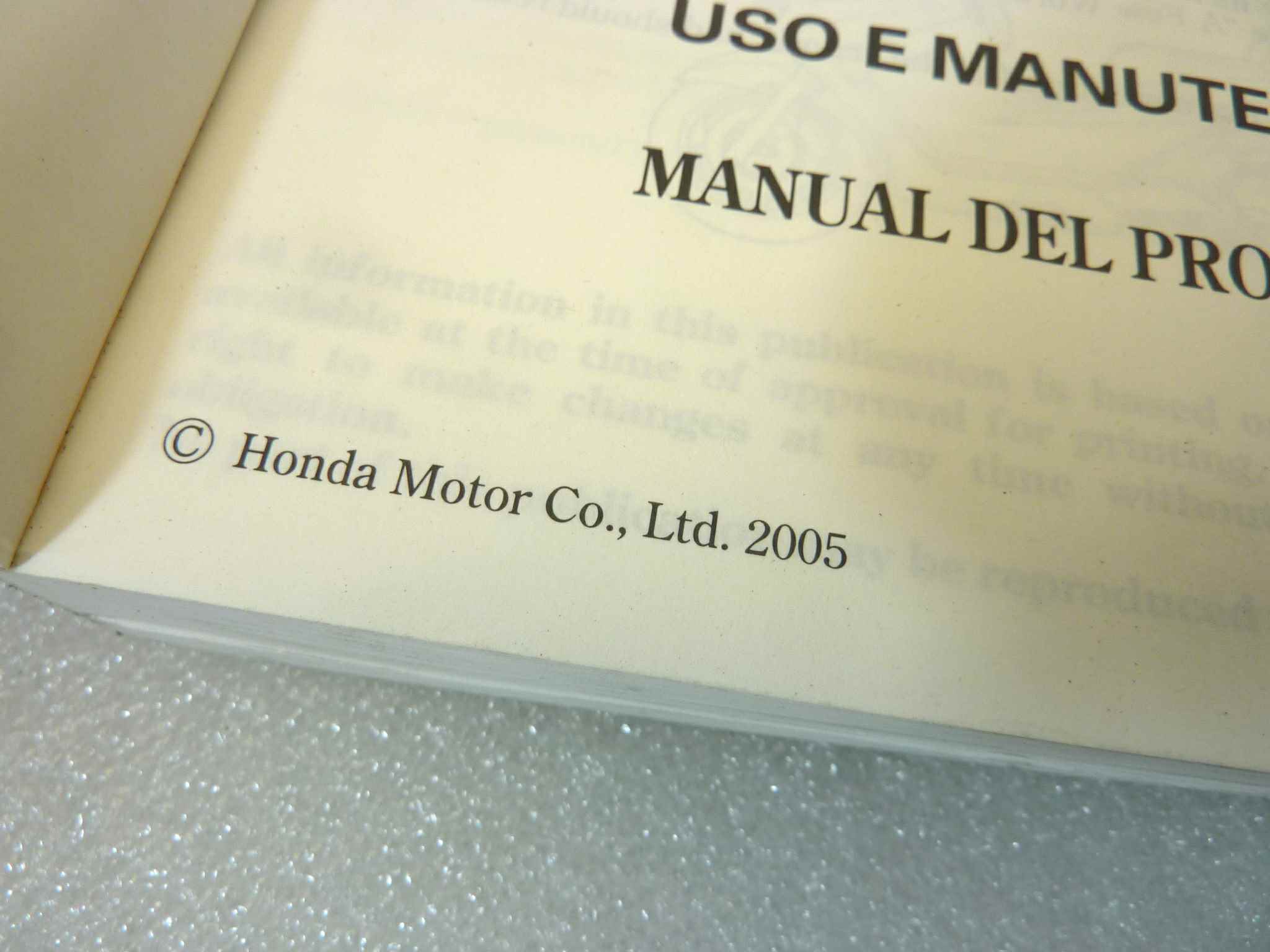 Libretto uso e manutenzione Honda FJS400D Silver Wing manuale utente ORIGINALE ita eng esp - immagine 5