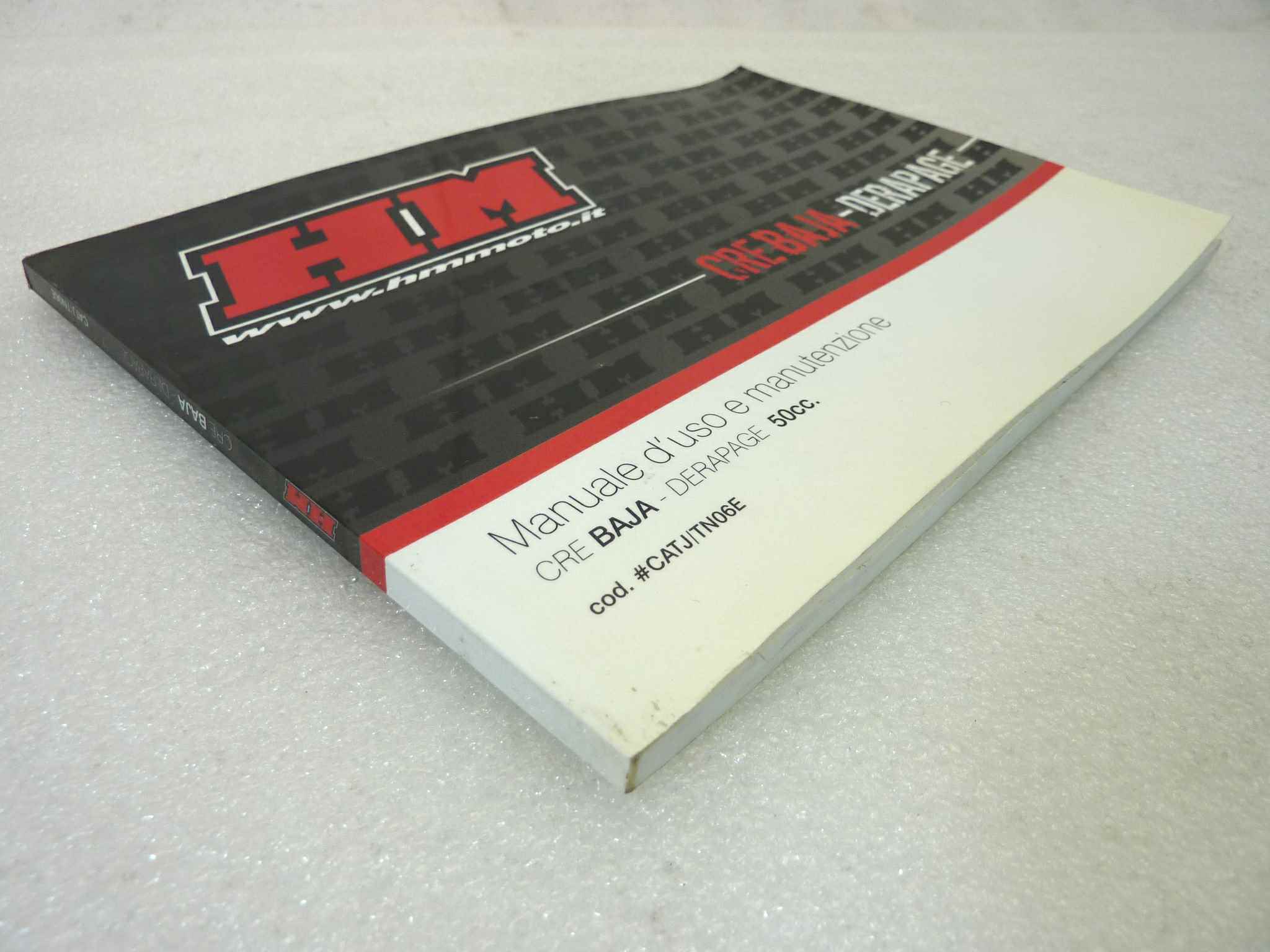 Libretto uso e manutenzione Honda CRE 50 Baja Derapage manuale utente ORIGINALE ita - immagine 4