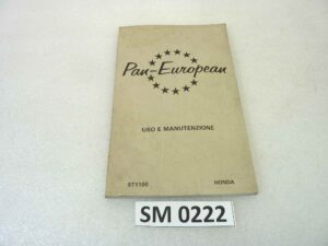 Libretto uso e manutenzione Honda Pan European manuale utente ORIGINALE ita