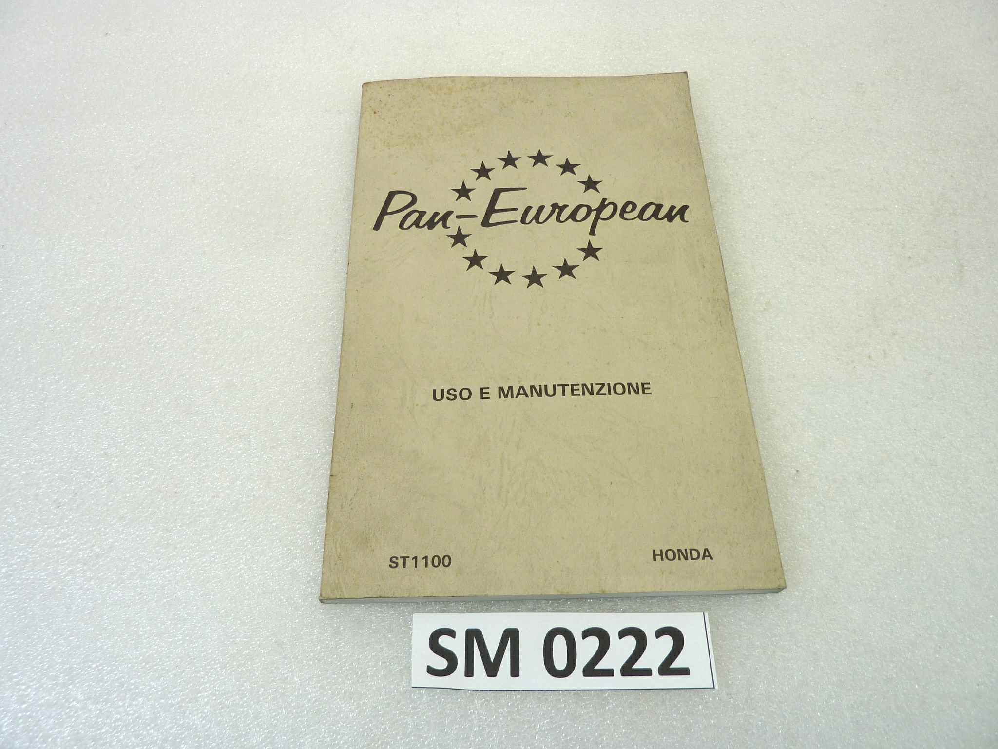 Libretto uso e manutenzione Honda Pan European manuale utente ORIGINALE ita