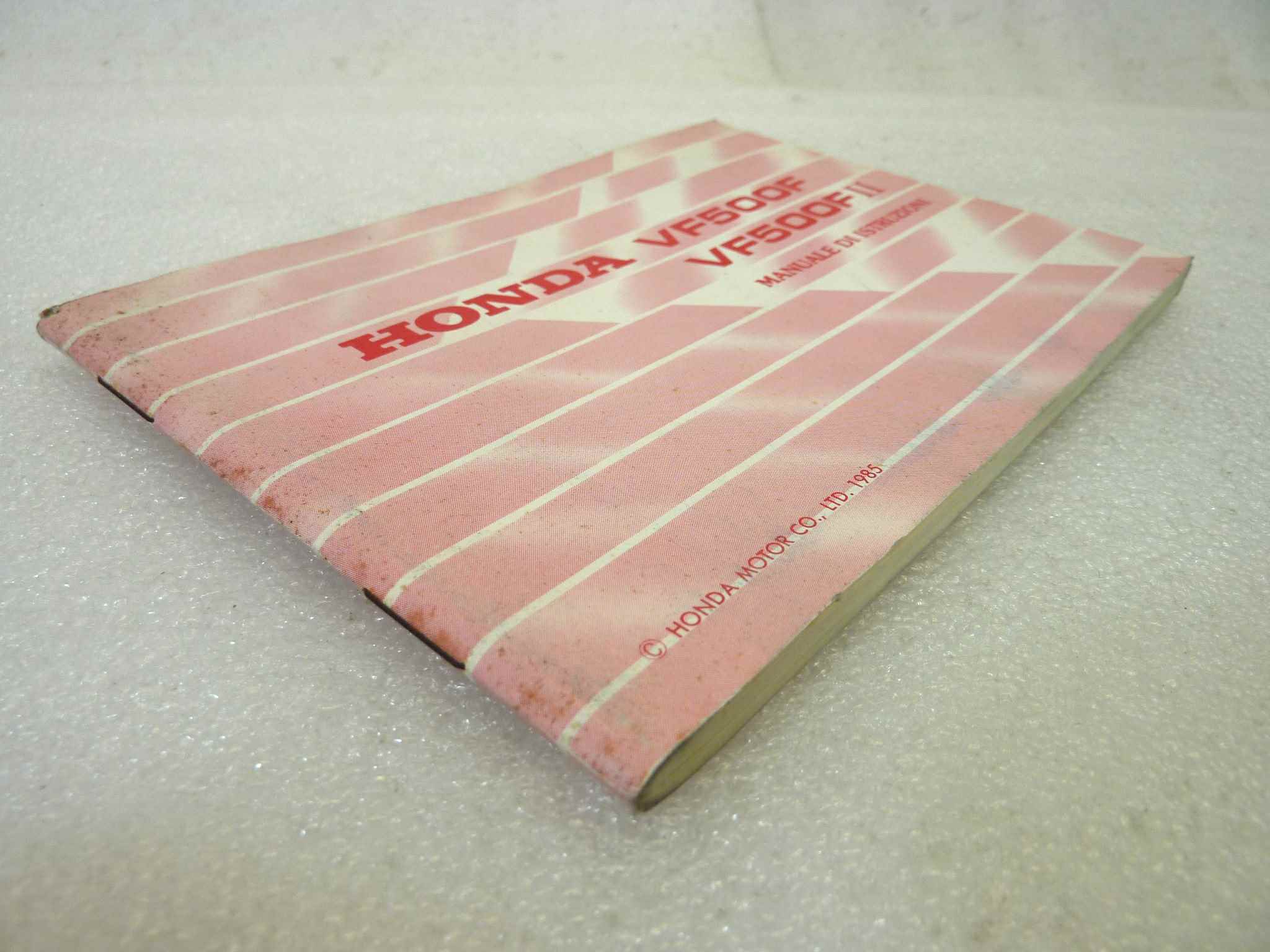 Libretto uso e manutenzione Honda VF500F II manuale utente ORIGINALE ita - immagine 6