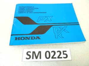 Libretto uso e manutenzione Honda PX R manuale utente ORIGINALE ita eng ger fra