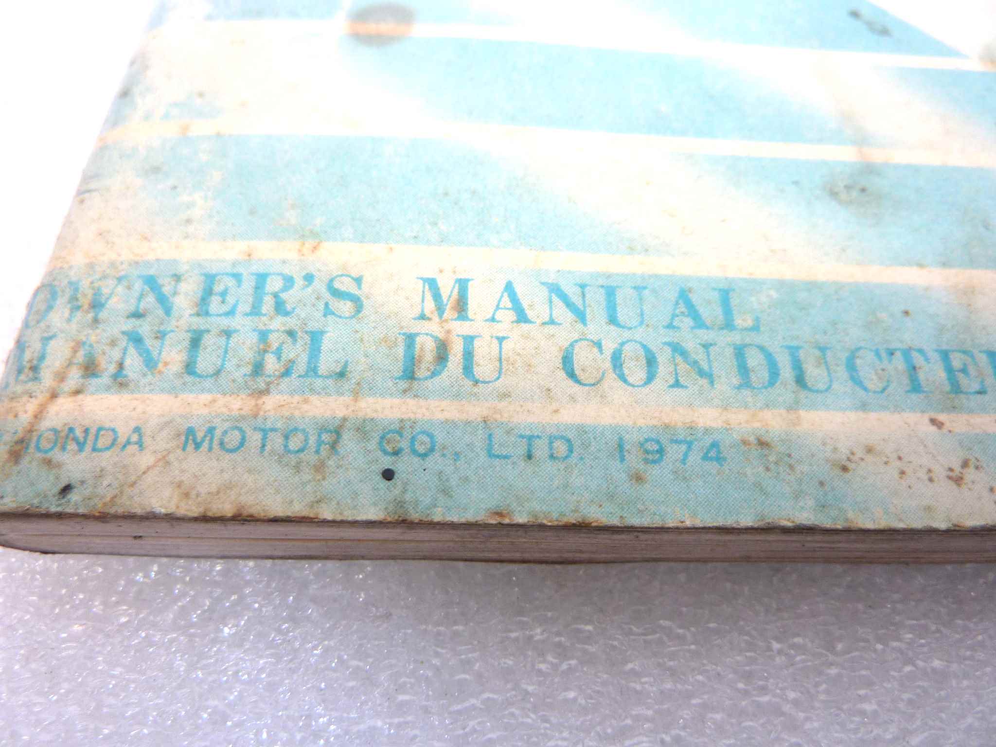Libretto uso e manutenzione Honda CB400F manuale utente ORIGINALE ita eng fra ger - immagine 4
