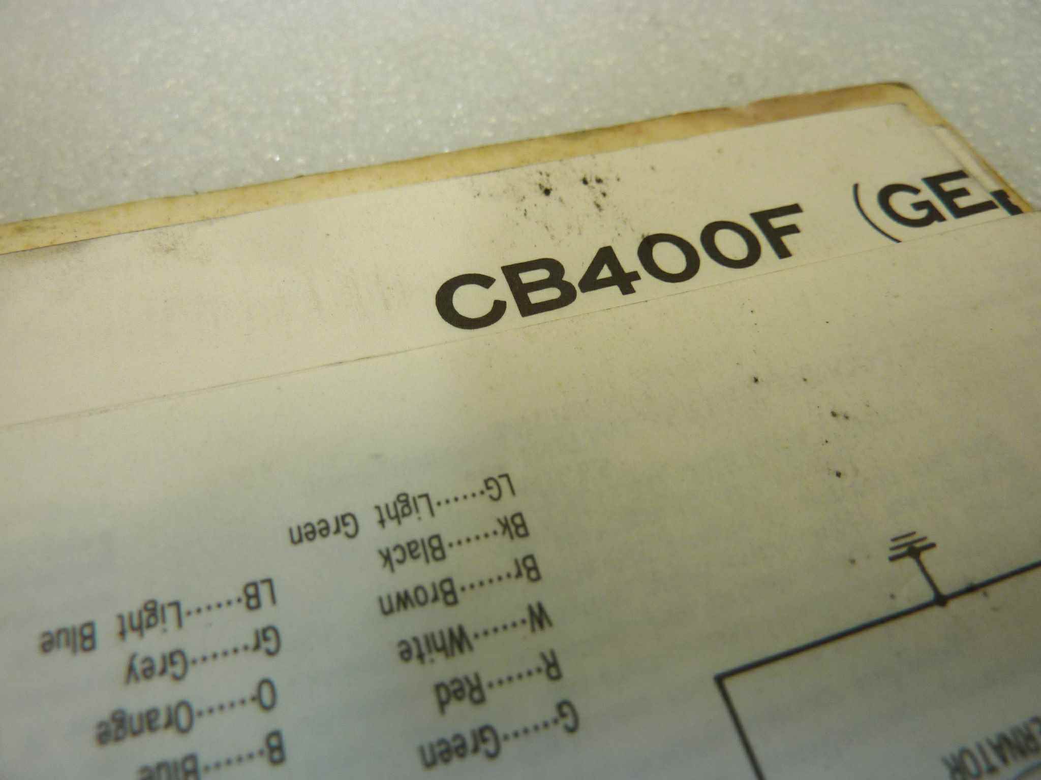 Libretto uso e manutenzione Honda CB400F manuale utente ORIGINALE ita eng fra ger - immagine 5
