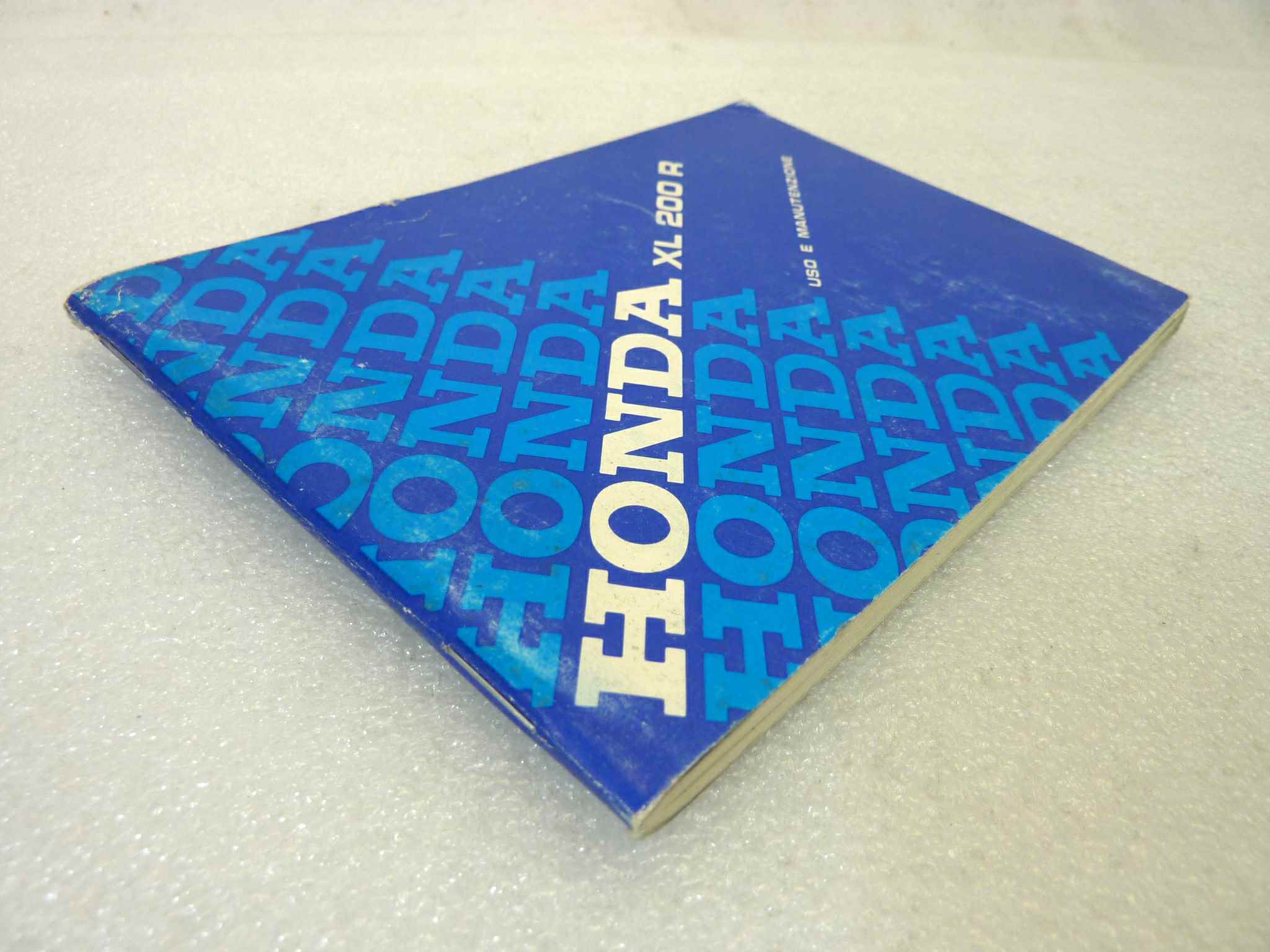 Libretto uso e manutenzione Honda XL200R manuale utente ORIGINALE ita - immagine 4