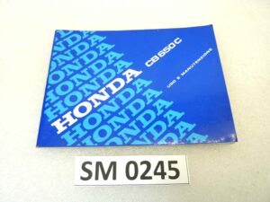 Libretto uso e manutenzione Honda CB650C manuale utente ORIGINALE ita