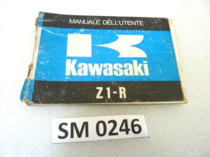 Libretto uso e manutenzione Kawasaki Z1 R manuale utente ORIGINALE ita