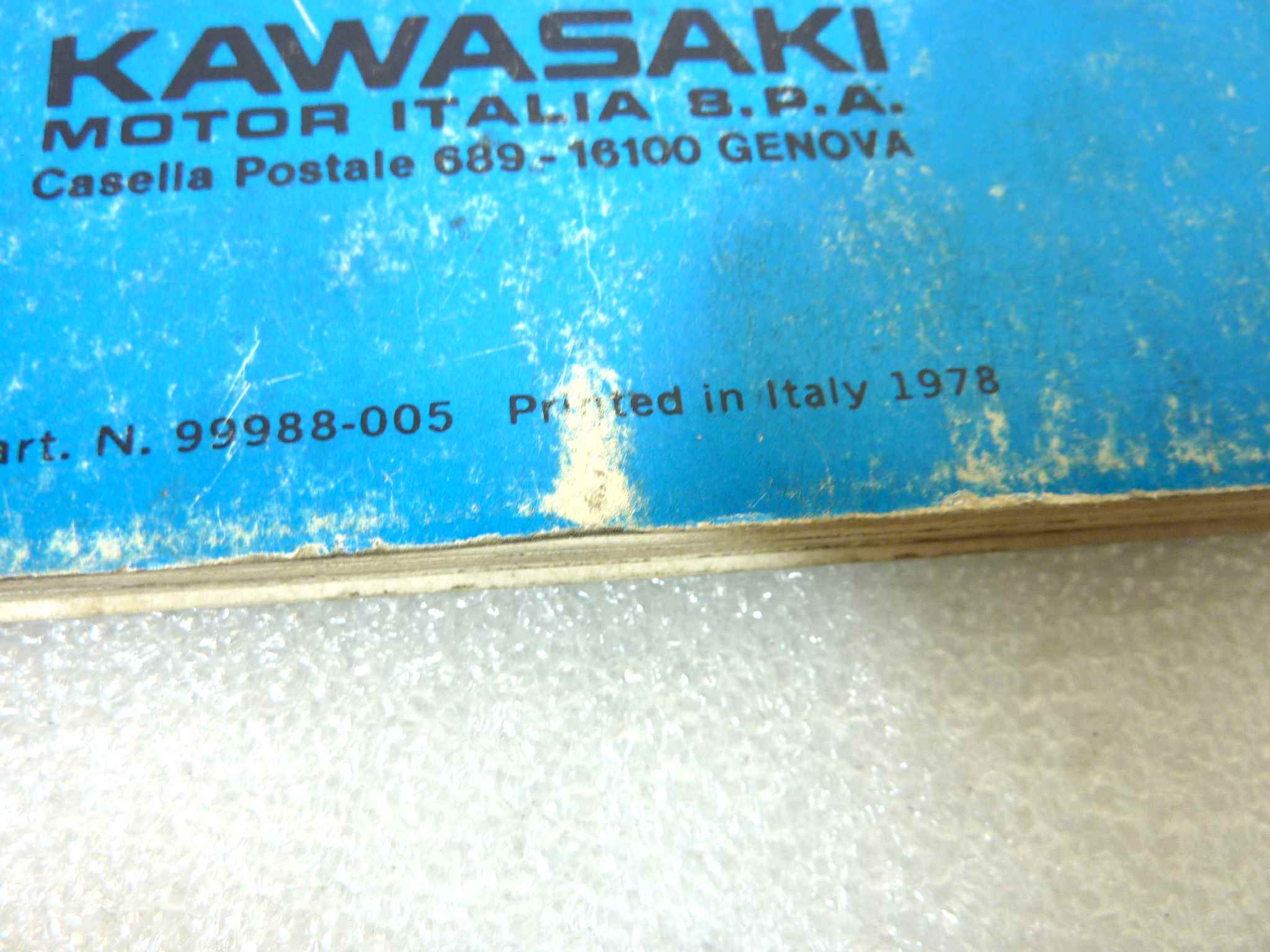 Libretto uso e manutenzione Kawasaki Z1 R manuale utente ORIGINALE ita - immagine 3