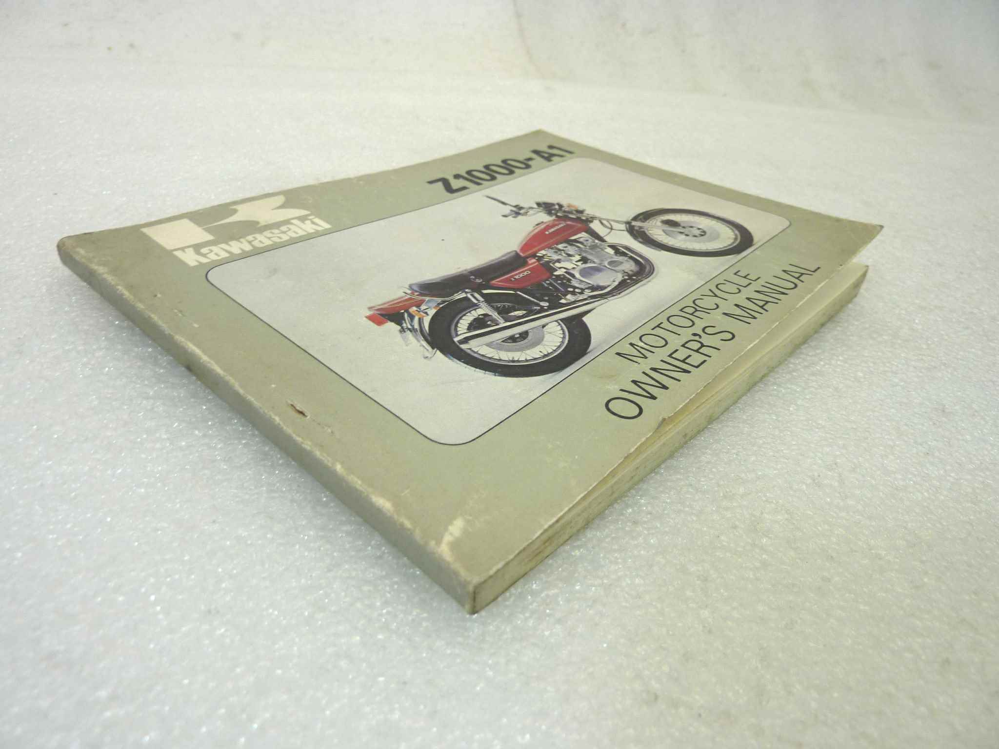 Libretto uso e manutenzione Kawasaki Z1000 A1 manuale utente ORIGINALE eng - immagine 6