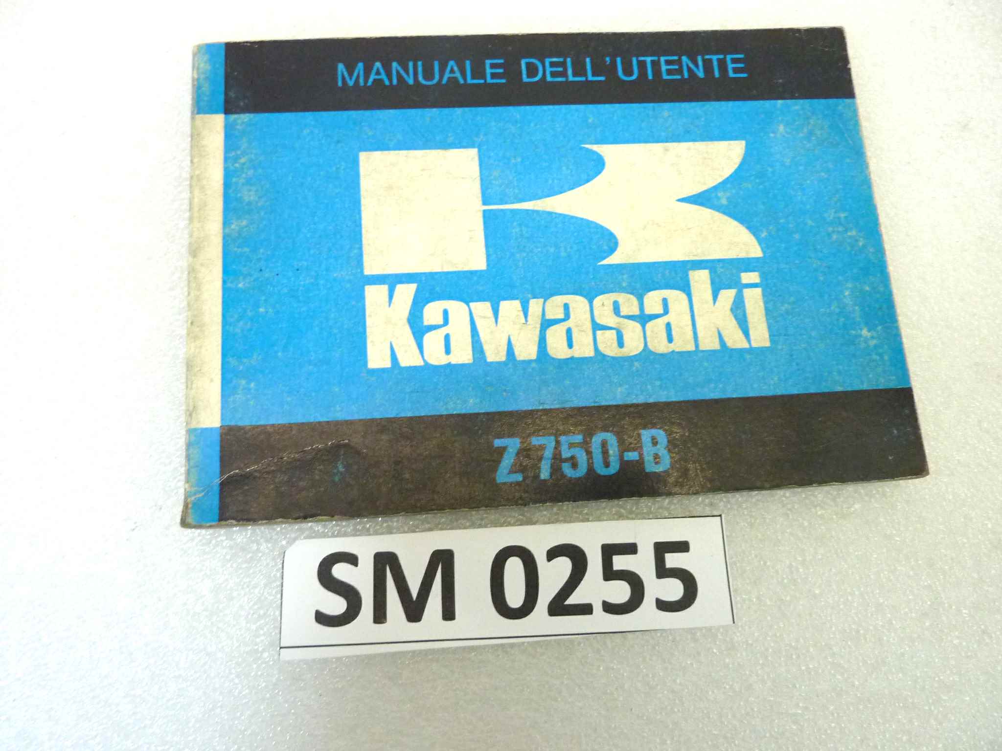 Libretto uso e manutenzione Kawasaki Z750 B manuale utente ORIGINALE ita