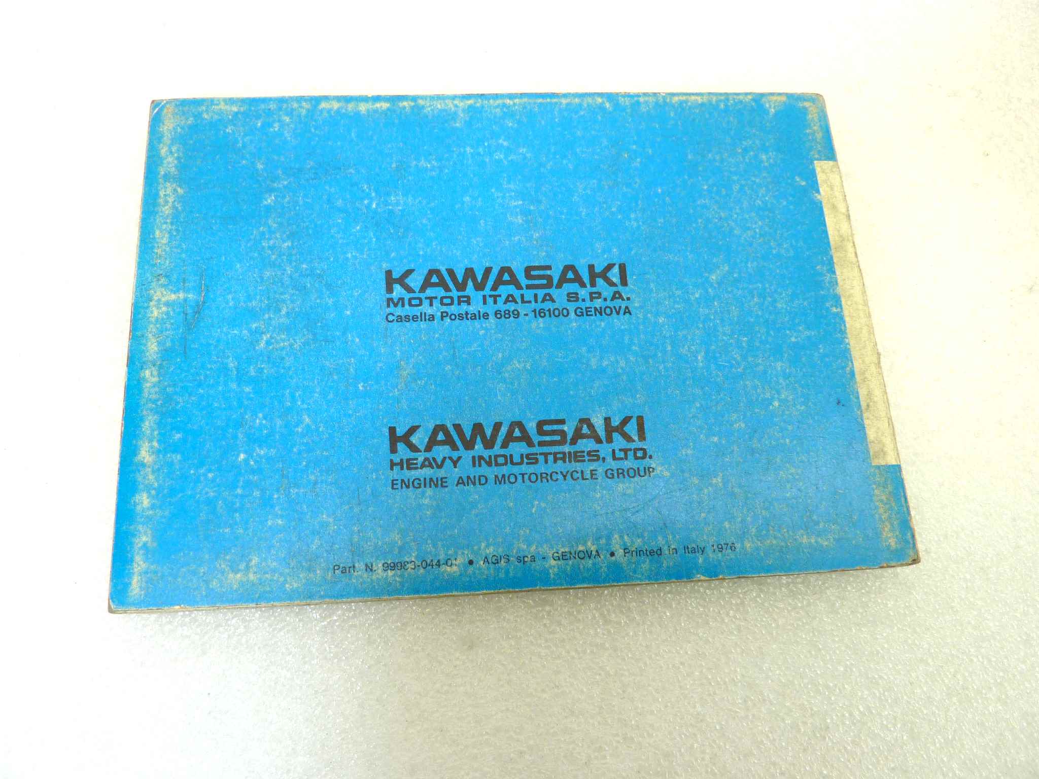 Libretto uso e manutenzione Kawasaki Z750 B manuale utente ORIGINALE ita - immagine 2