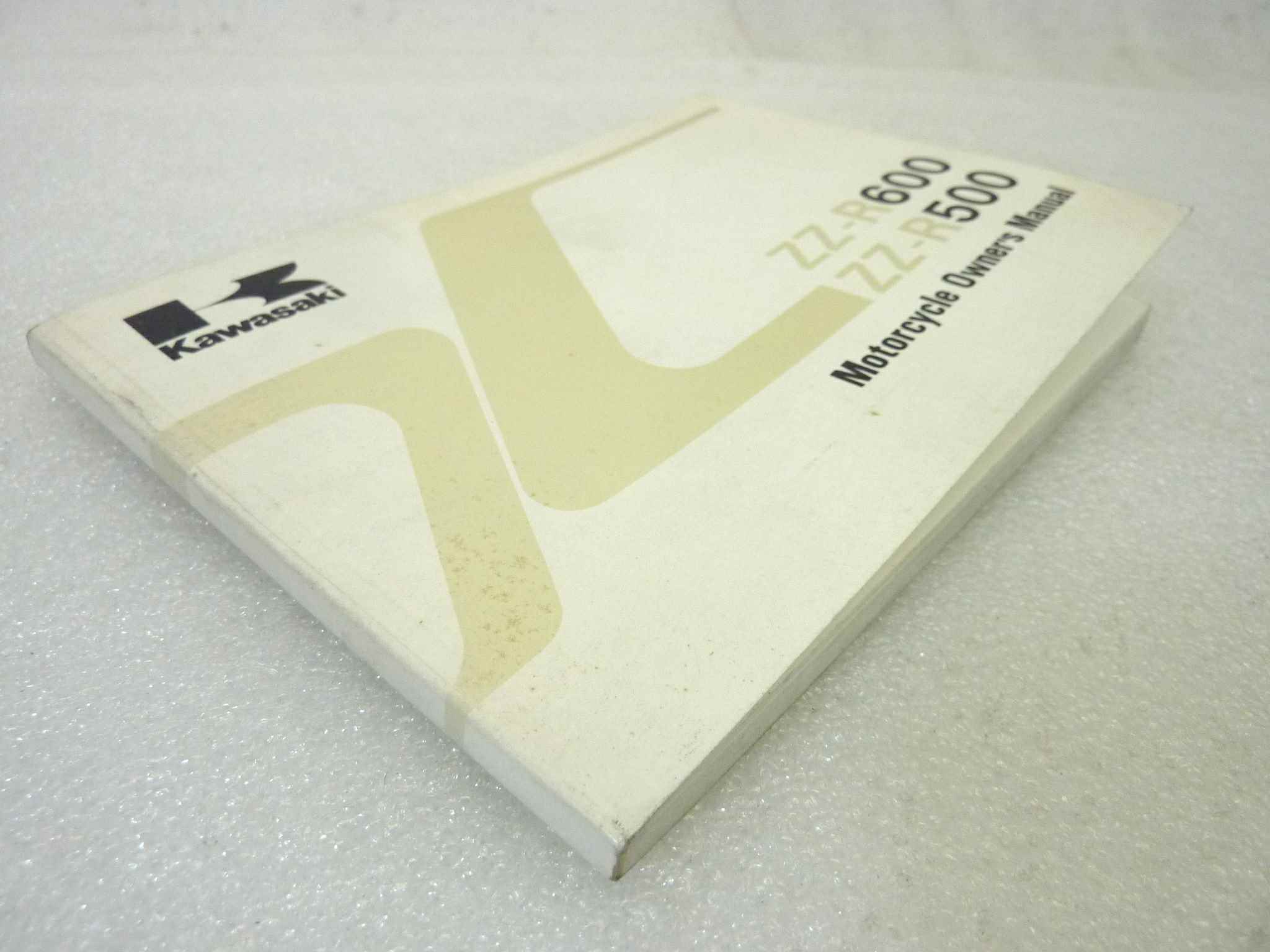 Libretto uso e manutenzione Kawasaki ZZR 500 600 manuale utente ORIGINALE eng - immagine 6