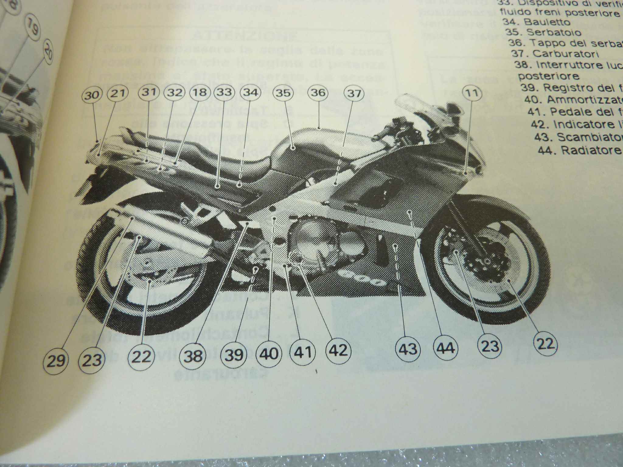 Libretto uso e manutenzione Kawasaki ZZ R600 manuale utente ORIGINALE ita - immagine 4