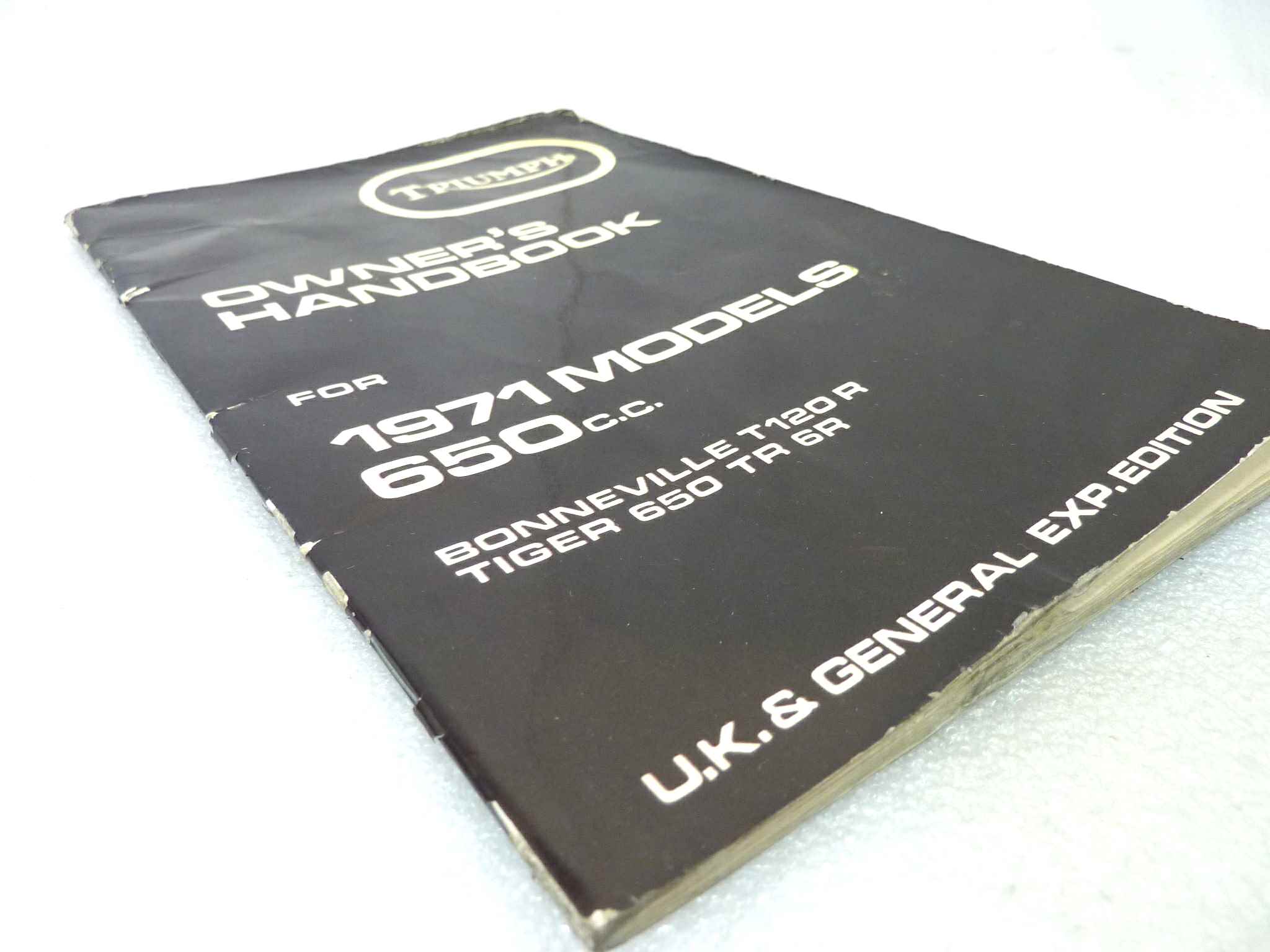 Libretto uso e manutenzione Triumph Bonneville T120 Tiger 1971 manuale utente ORIGINALE eng - immagine 6