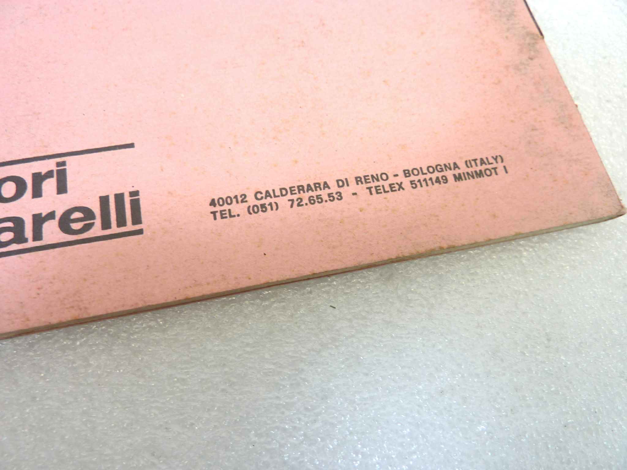 Libretto uso e manutenzione Minarelli RV4 A manuale utente ORIGINALE ita - immagine 3