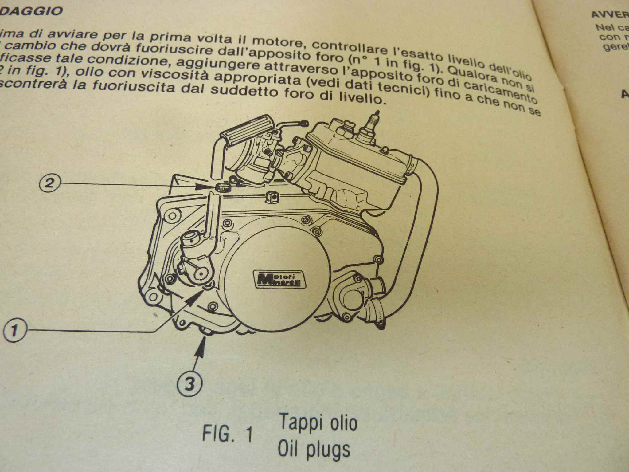 Libretto uso e manutenzione Minarelli RV4 A manuale utente ORIGINALE ita - immagine 4