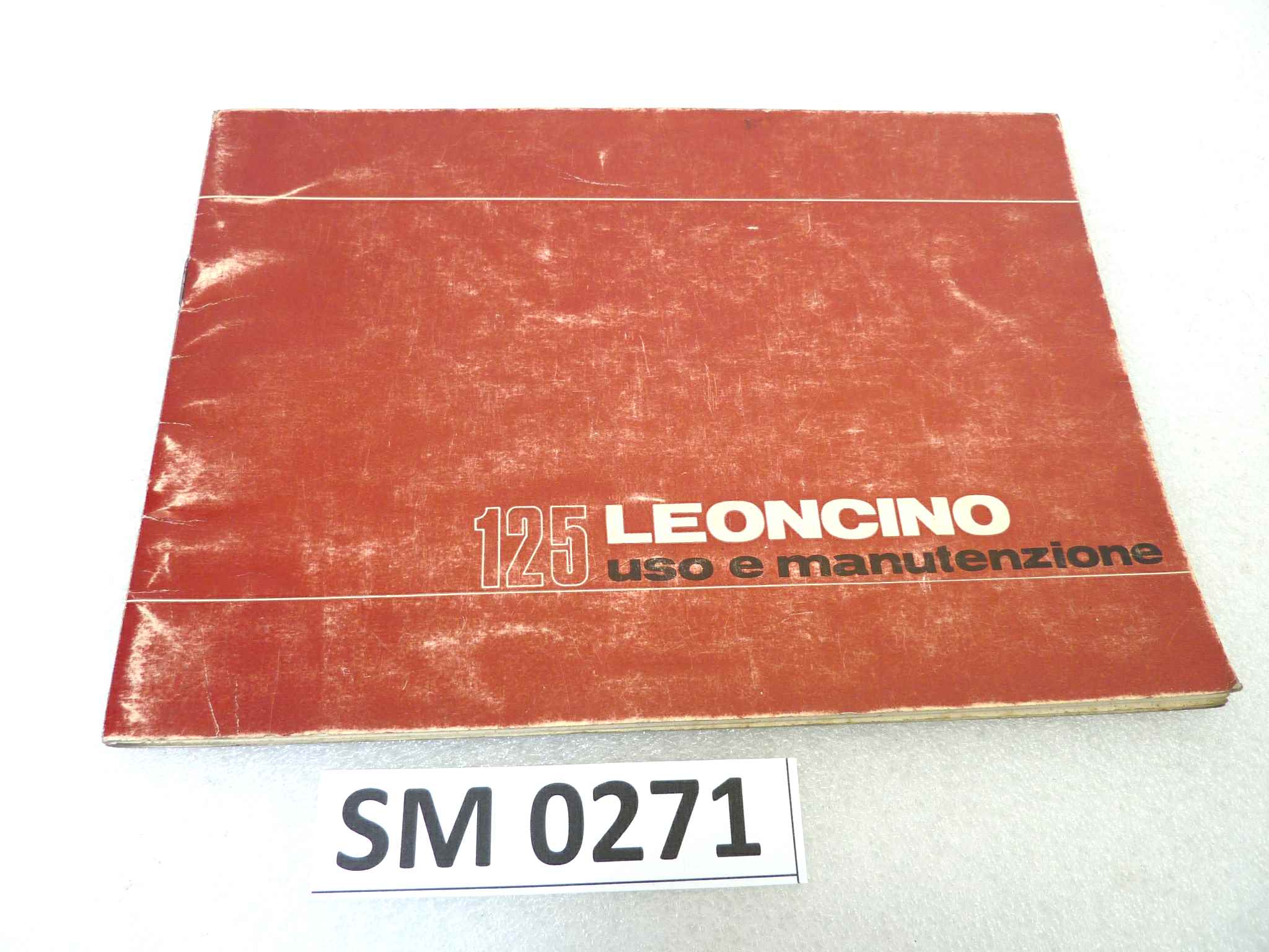 Libretto uso e manutenzione Benelli Leoncino 125 manuale utente ORIGINALE ita