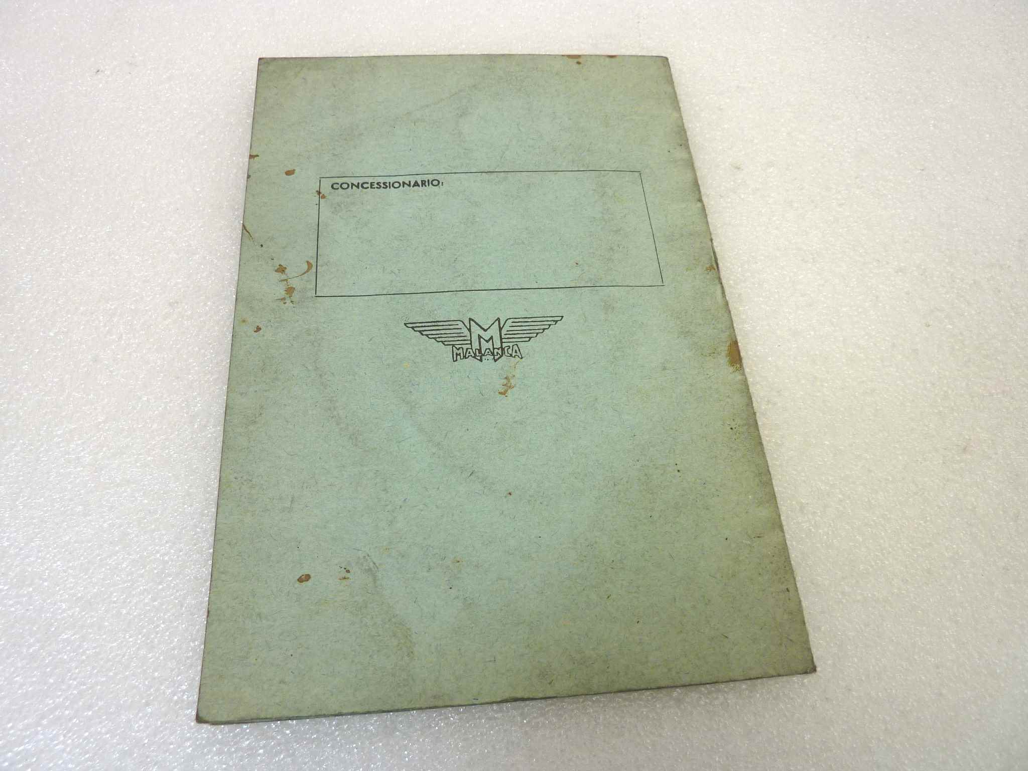 Libretto uso e manutenzione Malanca Motori vari modelli manuale utente ORIGINALE ita - immagine 2