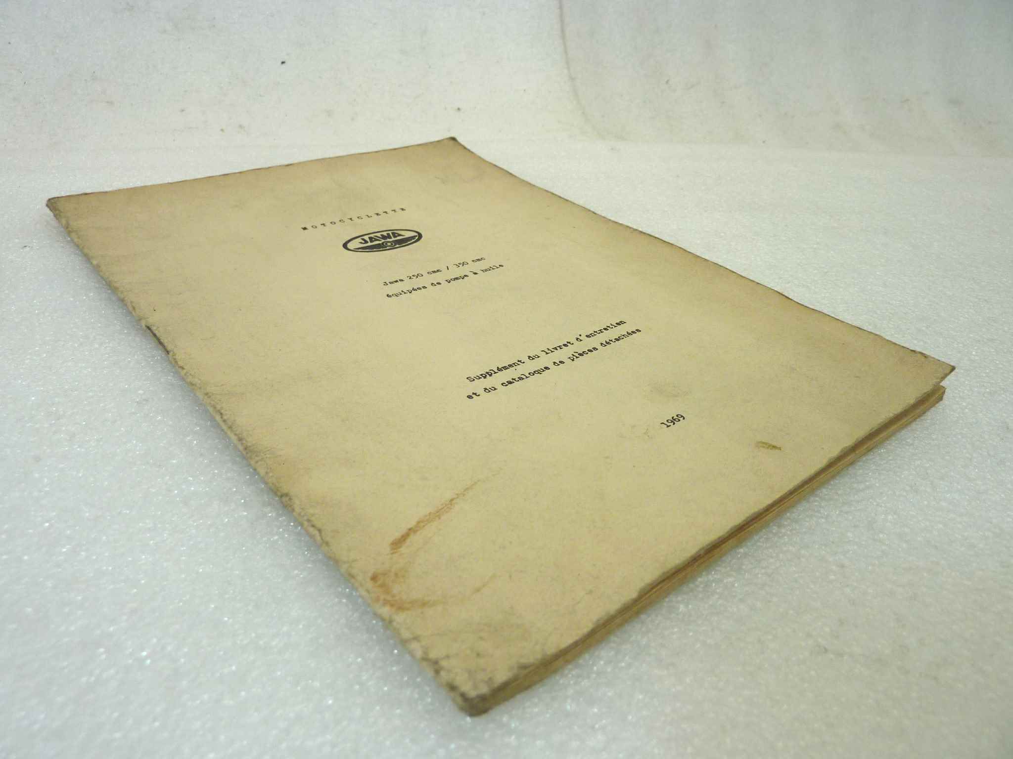 Libretto uso e manutenzione Jawa vari modelli 1969 manuale utente ORIGINALE fra - immagine 5