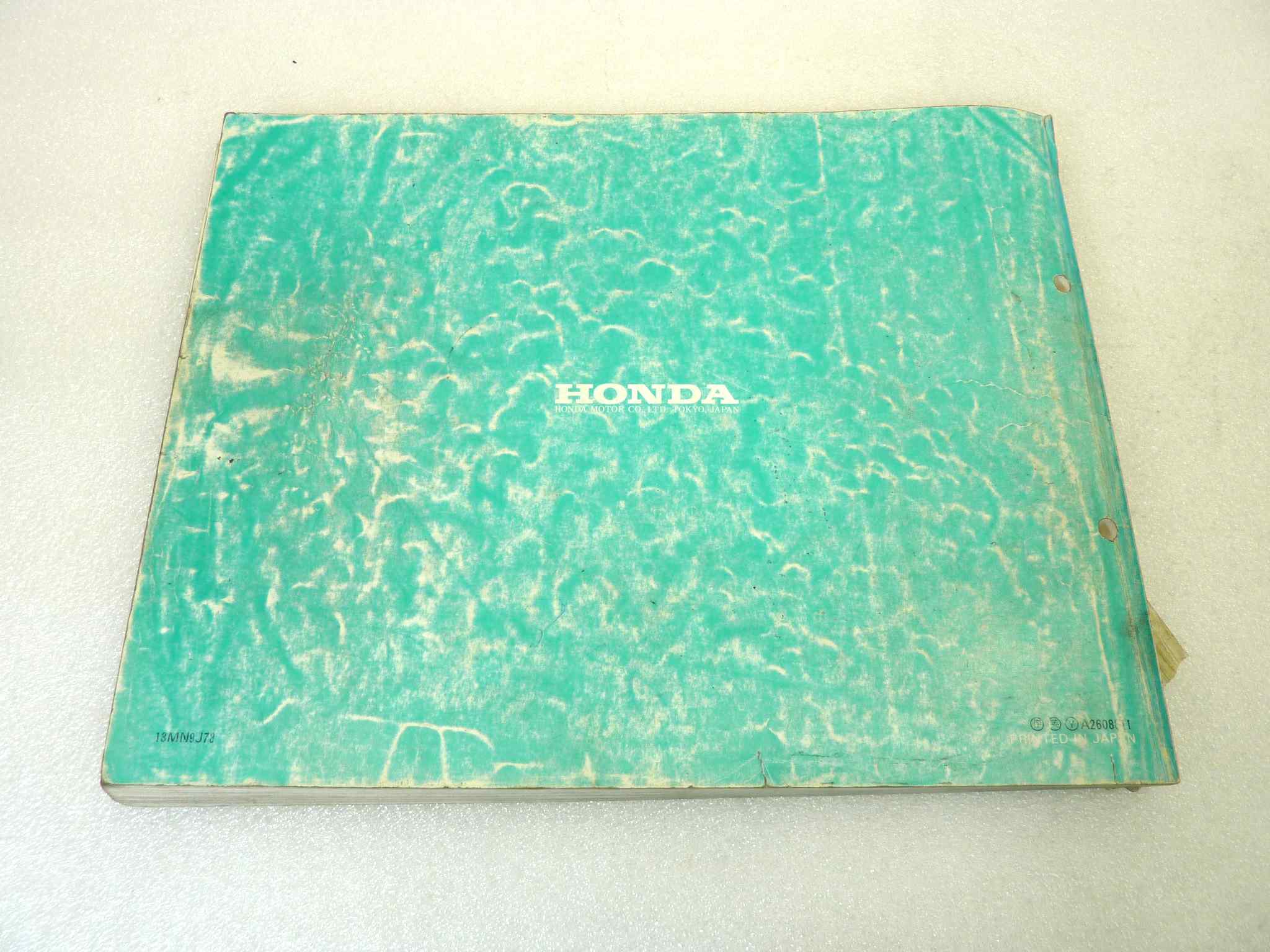 Catalogo parti ricambio Honda NX500 650 J K ricambi ORIGINALE ita eng Parts Catalog dim 21,5 x 28 cm - immagine 2