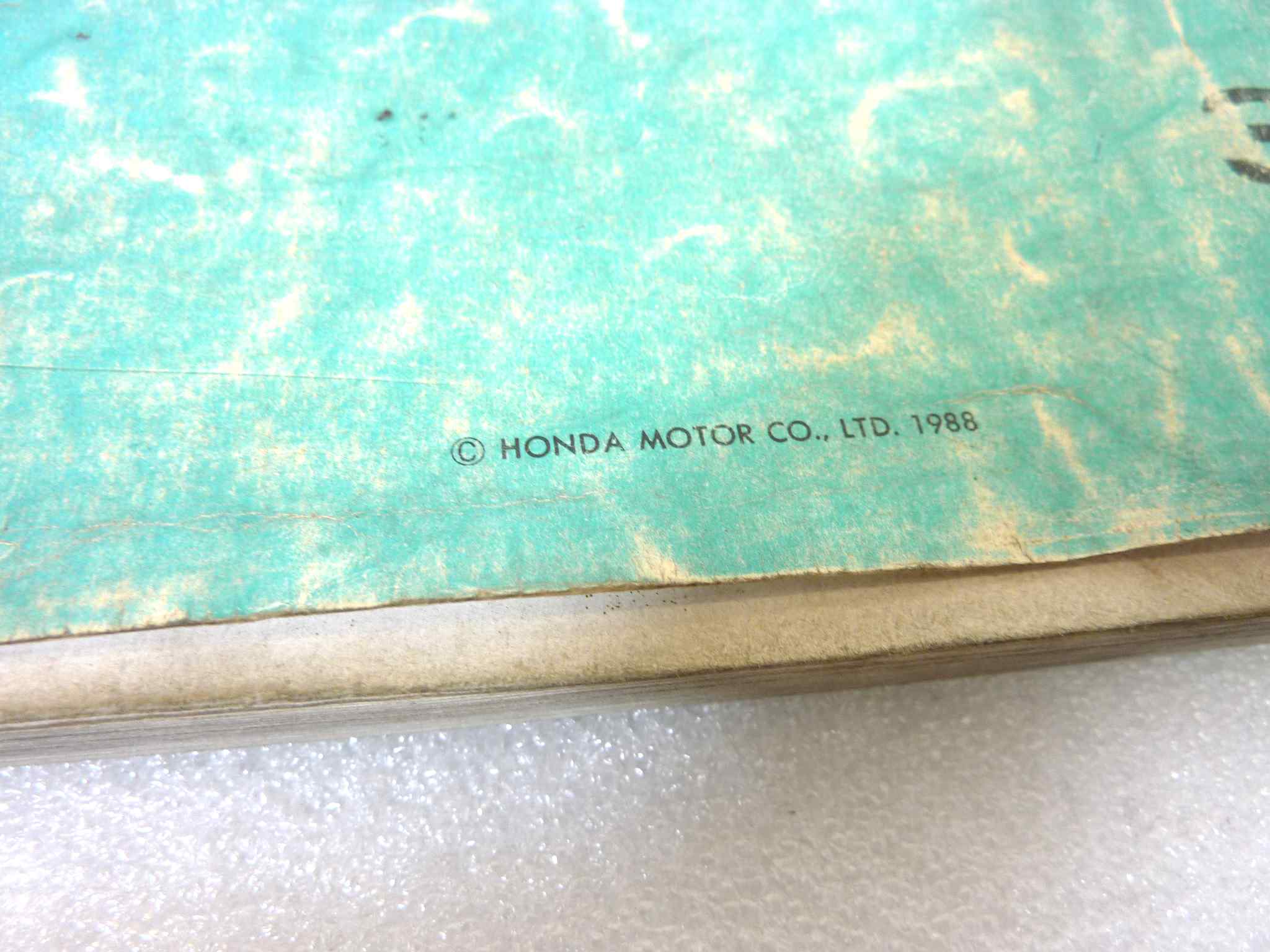 Catalogo parti ricambio Honda NX500 650 J K ricambi ORIGINALE ita eng Parts Catalog dim 21,5 x 28 cm - immagine 5