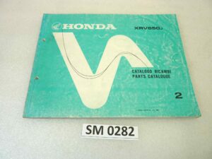 Catalogo parti ricambio Honda XRV650 J ricambi ORIGINALE ita eng Parts Catalog dim 21,5 x 28 cm