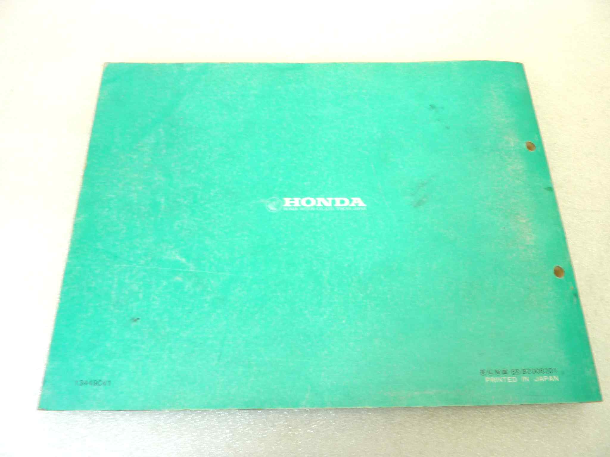 Catalogo parti ricambio Honda CX500C ricambi ORIGINALE eng fra ger esp Parts Catalog dim 21,5 x 28 cm - immagine 2