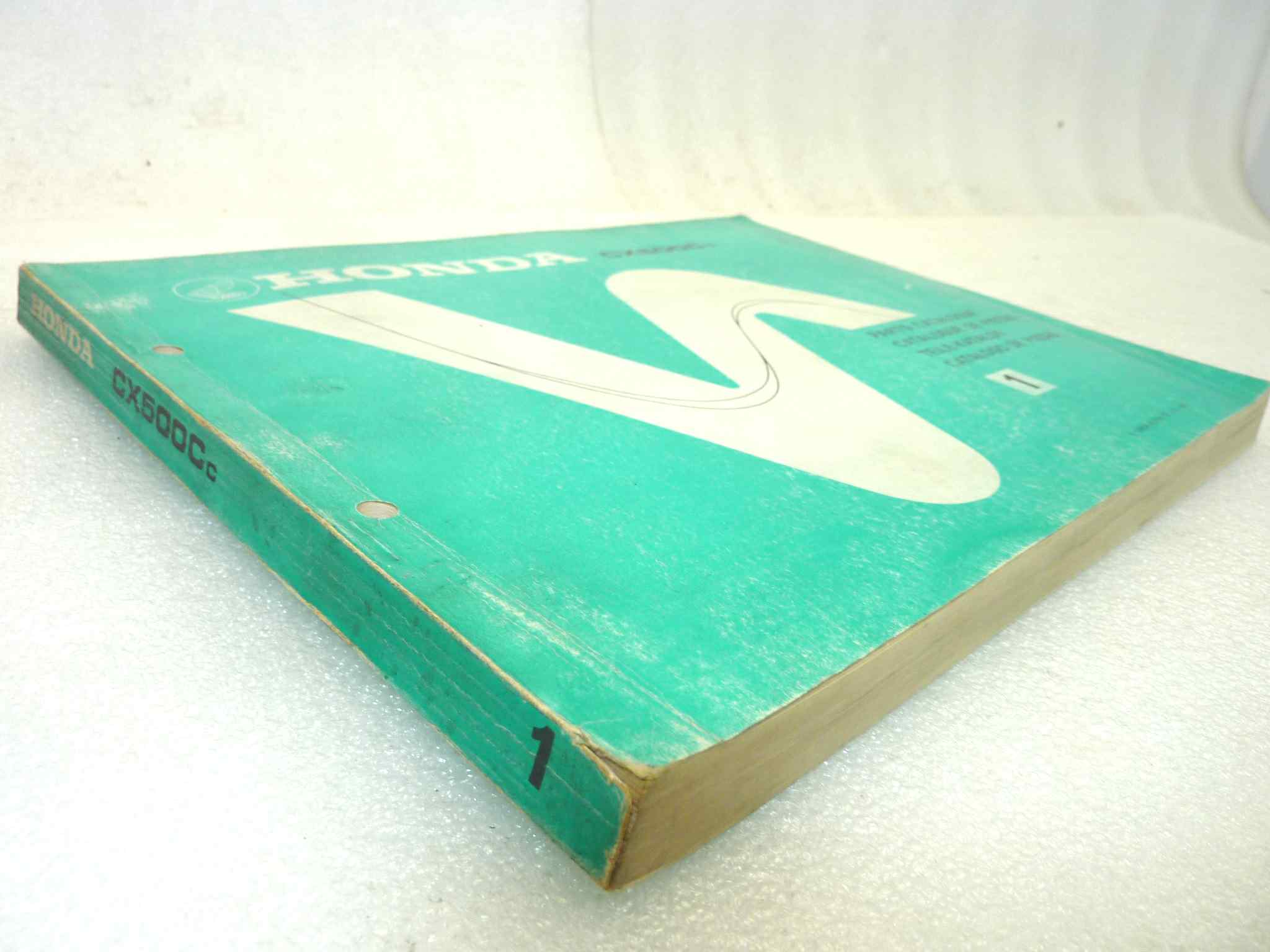Catalogo parti ricambio Honda CX500C ricambi ORIGINALE eng fra ger esp Parts Catalog dim 21,5 x 28 cm - immagine 7