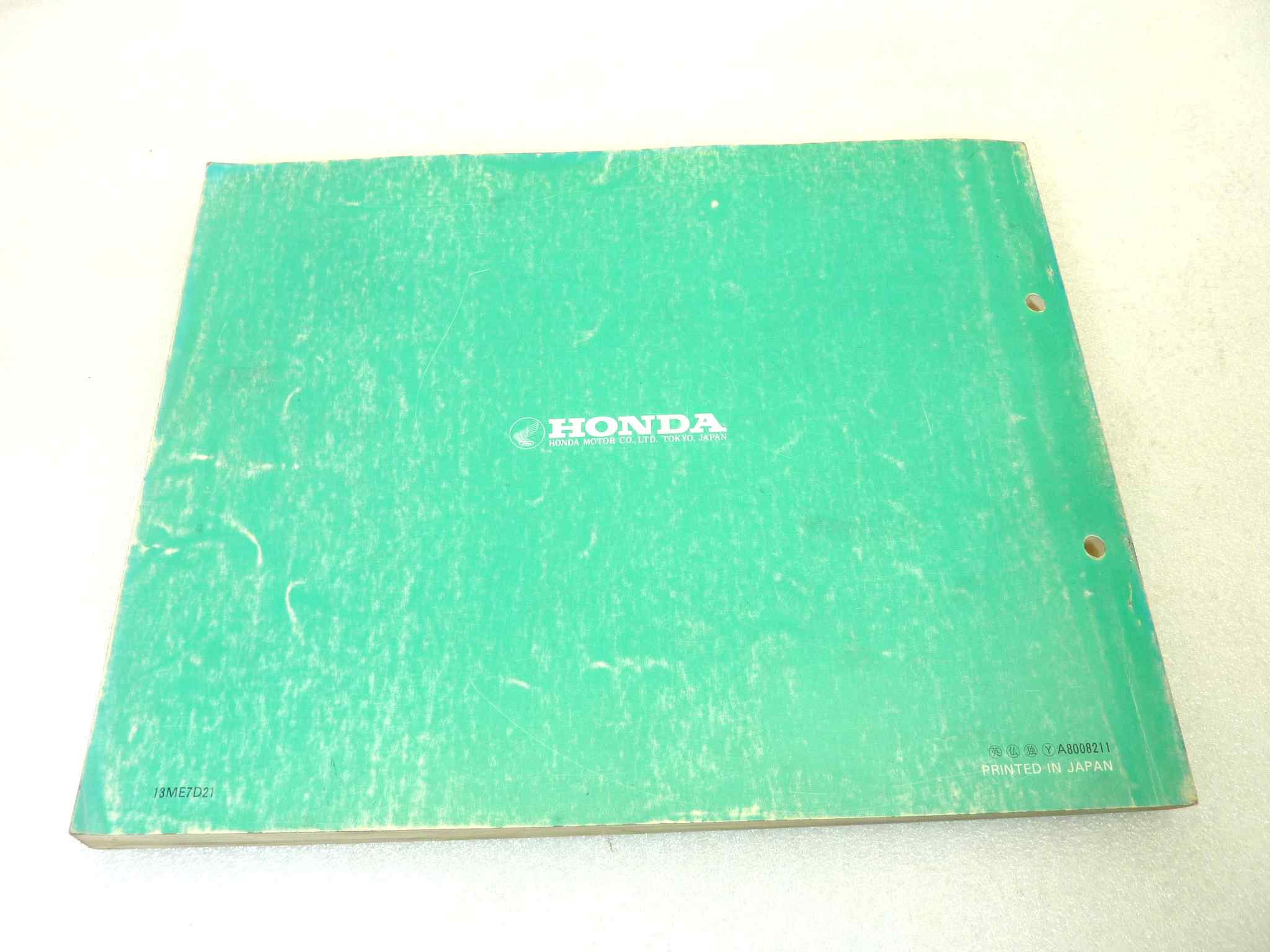 Catalogo parti ricambio Honda CX650T ricambi ORIGINALE eng fra ger Parts Catalog dim 21,5 x 28 cm - immagine 2
