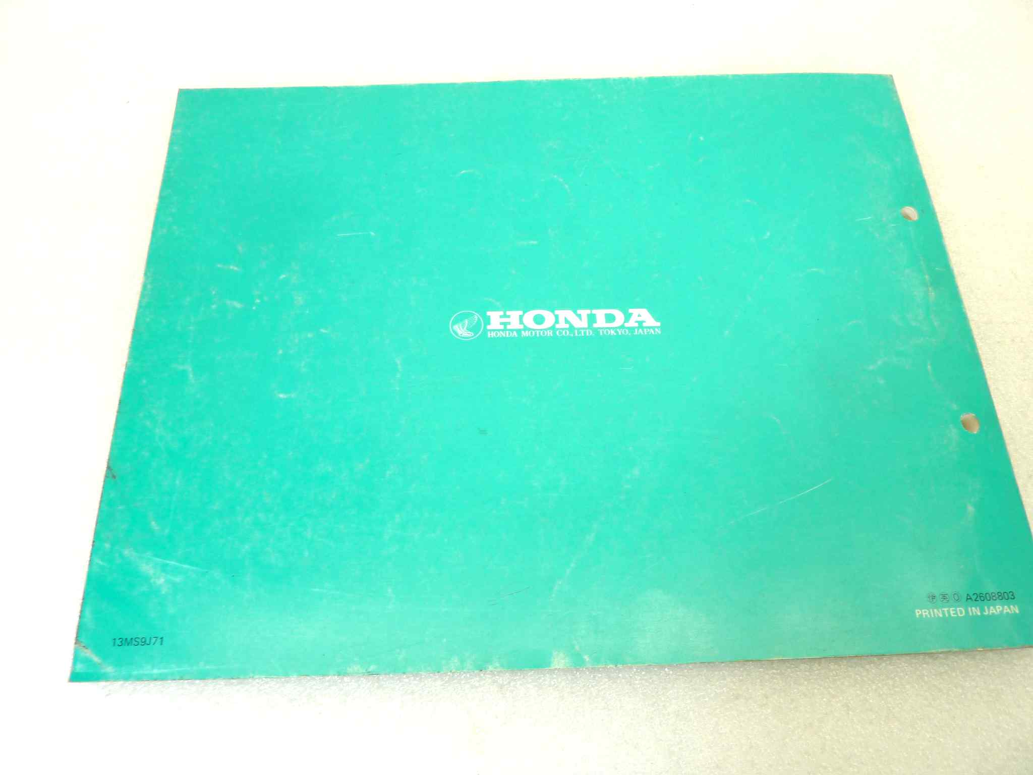 Catalogo parti ricambio Honda NTV600 650 J ricambi ORIGINALE ita eng Parts Catalog dim 21,5 x 28 cm - immagine 2