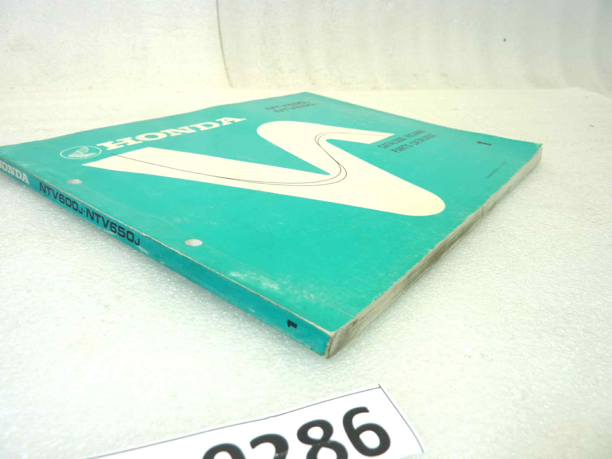 Catalogo parti ricambio Honda NTV600 650 J ricambi ORIGINALE ita eng Parts Catalog dim 21,5 x 28 cm - immagine 7
