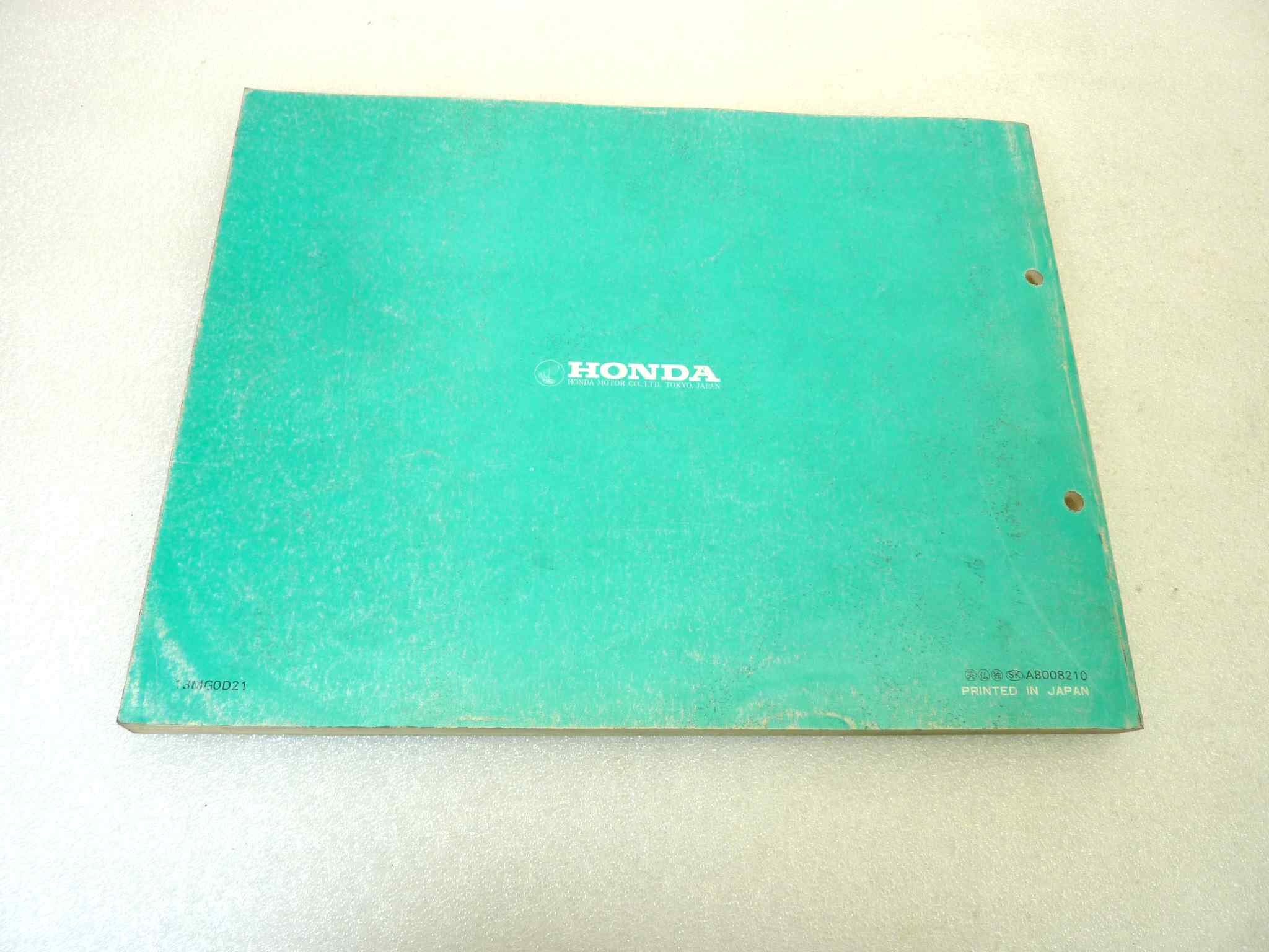 Catalogo parti ricambio Honda CX650E ricambi ORIGINALE eng fra ger Parts Catalog dim 21,5 x 28 cm - immagine 2