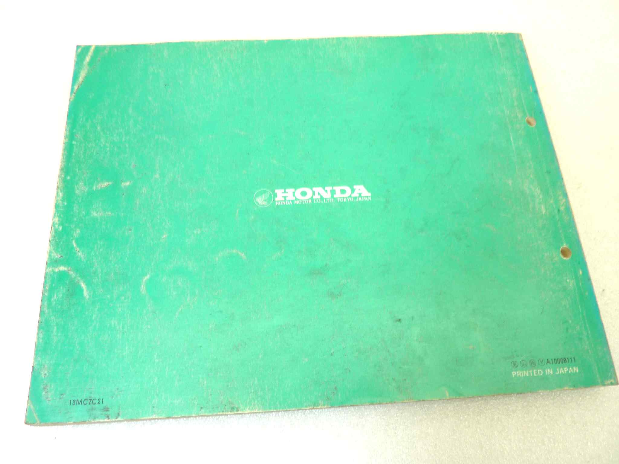 Catalogo parti ricambio Honda CX500TC ricambi ORIGINALE eng fra ger Parts Catalog dim 21,5 x 28 cm - immagine 2