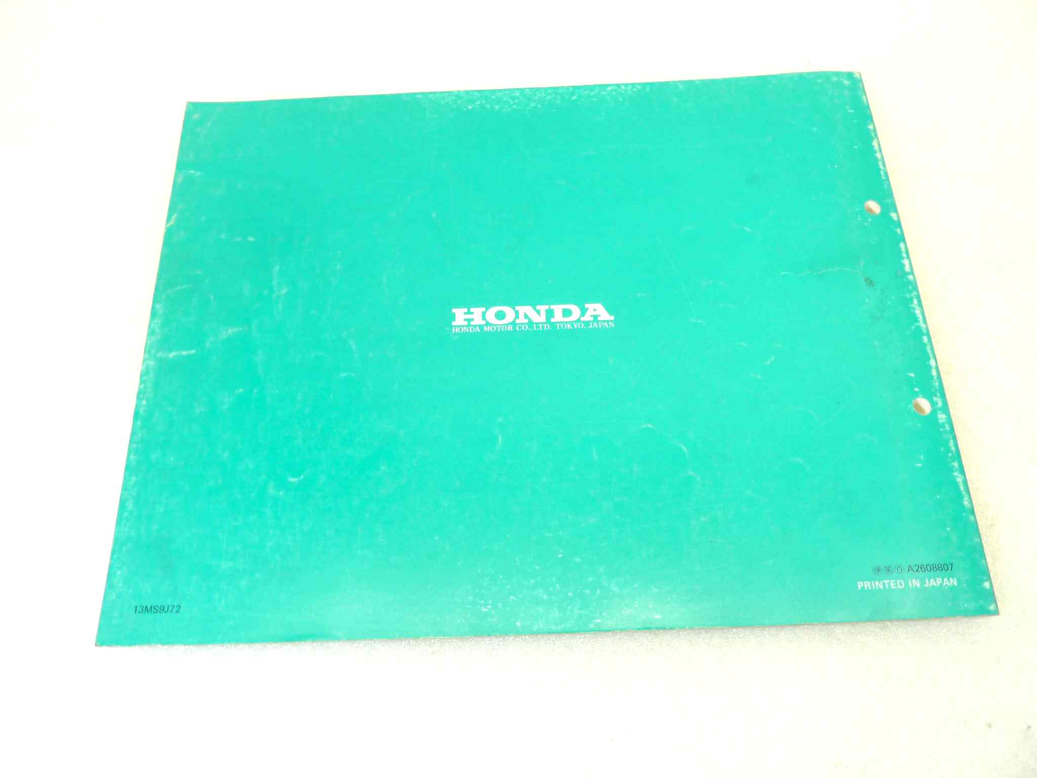 Catalogo parti ricambio Honda NTV600 650J 2 ricambi ORIGINALE ita eng Parts Catalog dim 21,5 x 28 cm - immagine 3