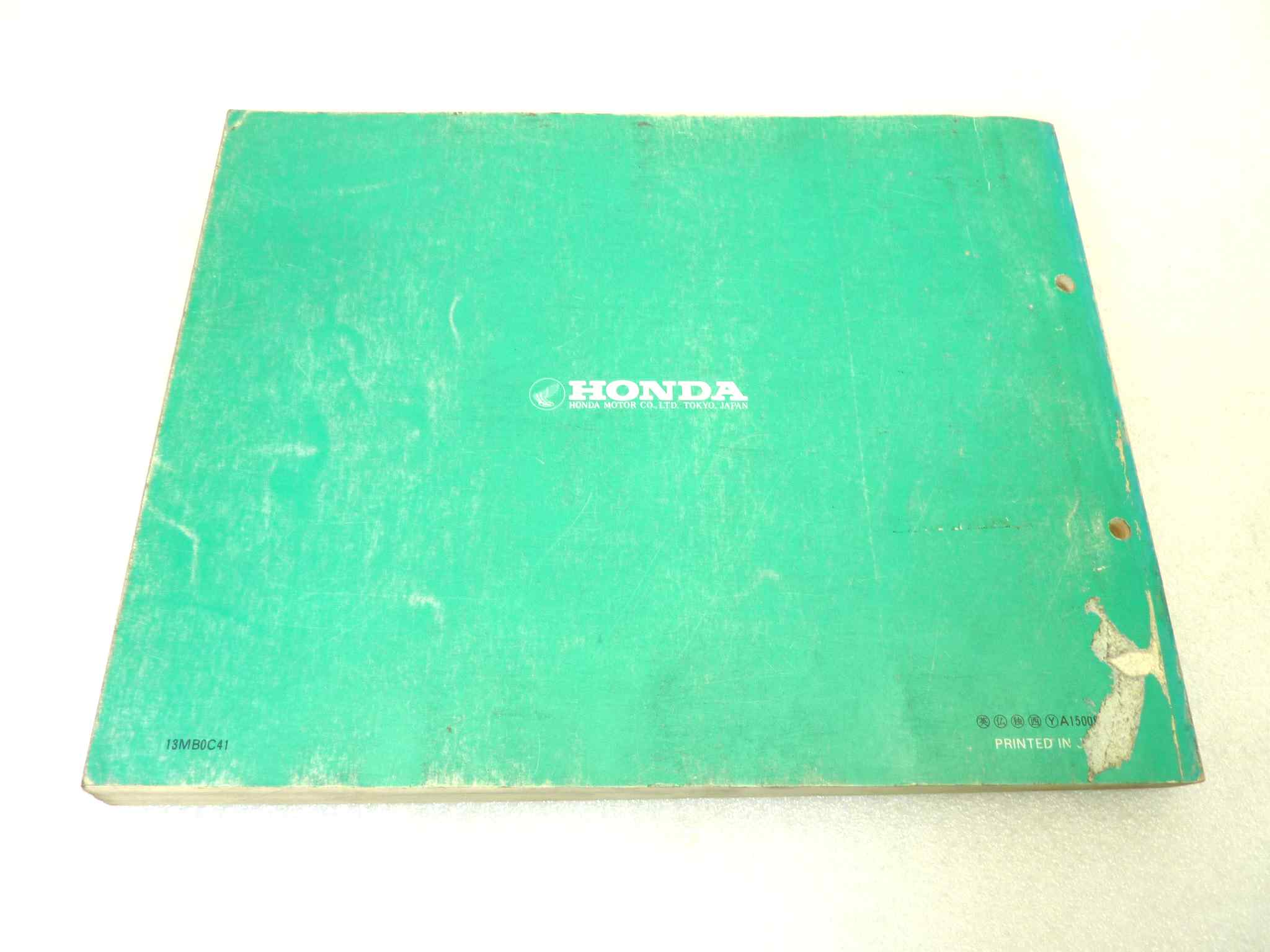 Catalogo parti ricambio Honda VF750S V45 Sabre ricambi ORIGINALE eng fra ger esp Parts Catalog dim 21,5 x 28 cm - immagine 2
