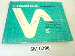 Catalogo parti ricambio Honda VF1000R 2 ricambi ORIGINALE eng fra ger esp Parts Catalog dim 21,5 x 28 cm
