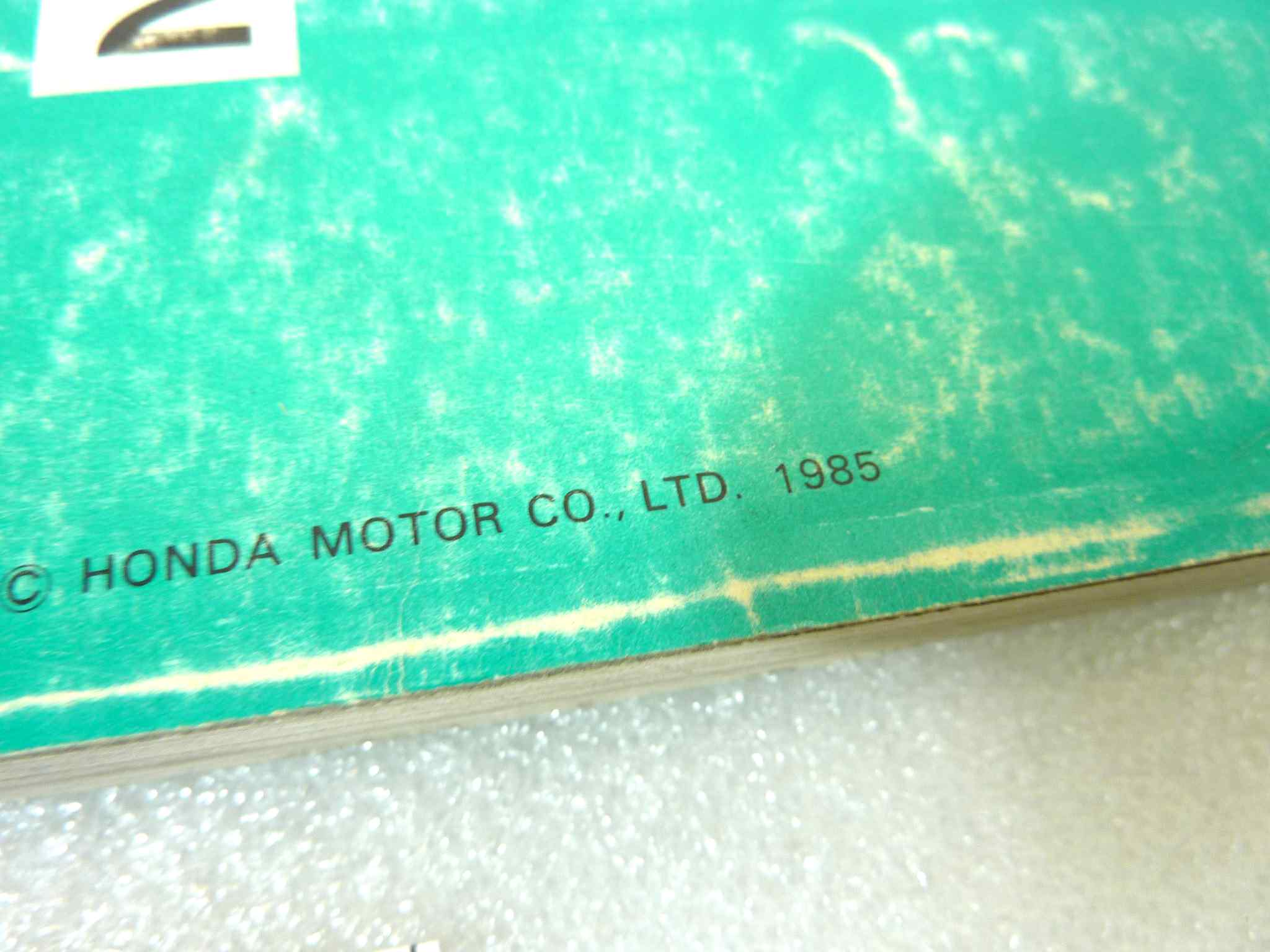 Catalogo parti ricambio Honda VF1000R 2 ricambi ORIGINALE eng fra ger esp Parts Catalog dim 21,5 x 28 cm - immagine 2