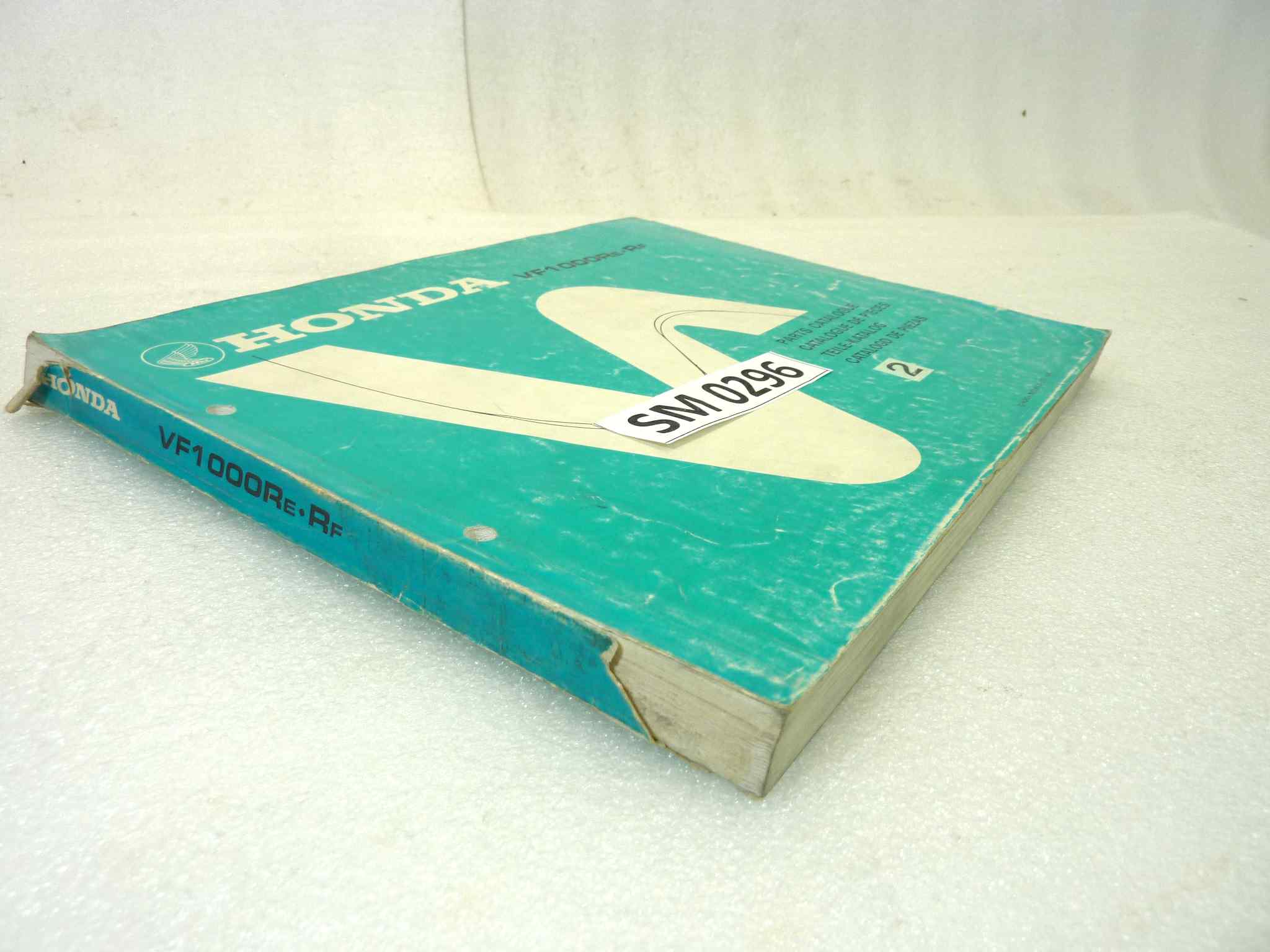 Catalogo parti ricambio Honda VF1000R 2 ricambi ORIGINALE eng fra ger esp Parts Catalog dim 21,5 x 28 cm - immagine 7