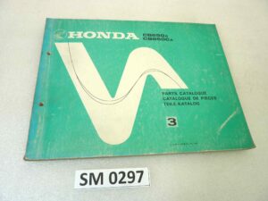 Catalogo parti ricambio Honda CB650 C ricambi ORIGINALE eng fra ger Parts Catalog dim 21,5 x 28 cm