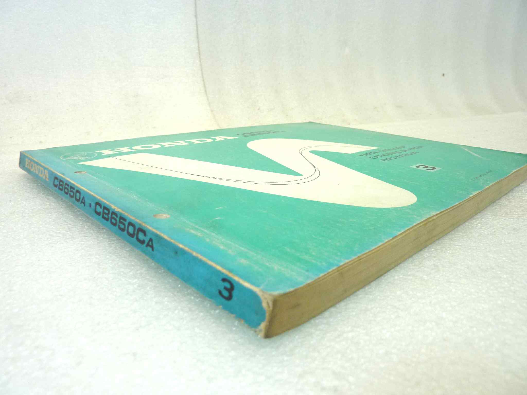 Catalogo parti ricambio Honda CB650 C ricambi ORIGINALE eng fra ger Parts Catalog dim 21,5 x 28 cm - immagine 7