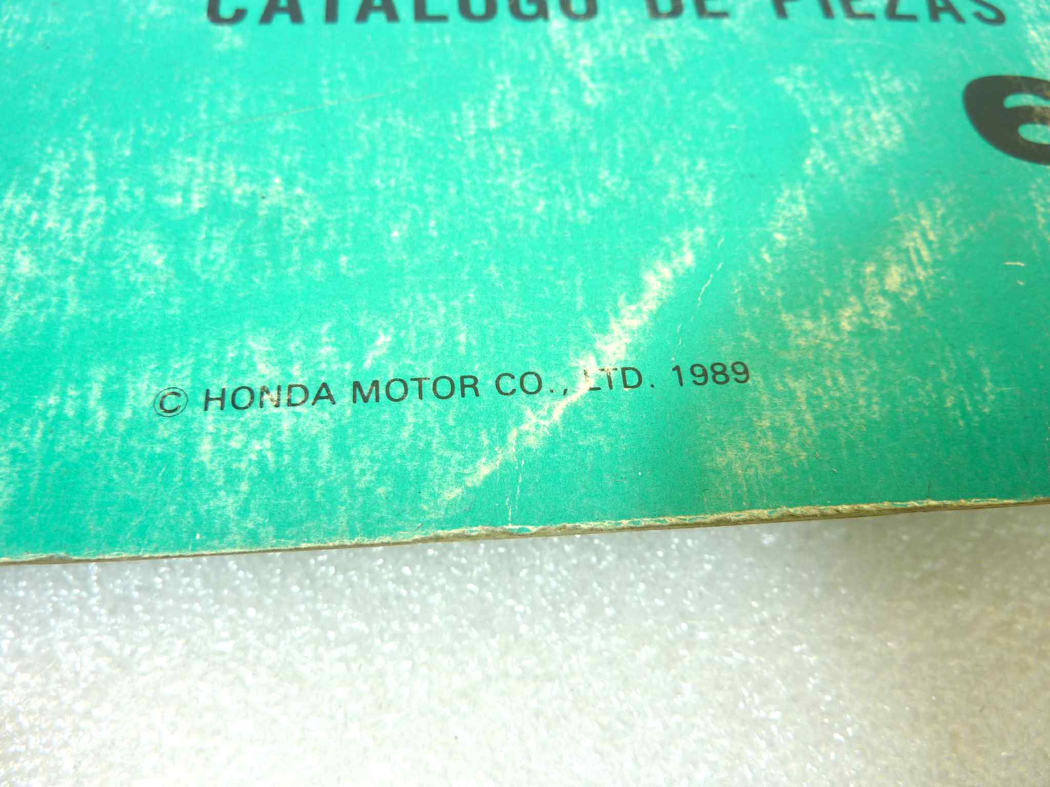Catalogo parti ricambio Honda XR600R 6 ricambi ORIGINALE eng fra ger esp Parts Catalog dim 21,5 x 28 cm - immagine 2