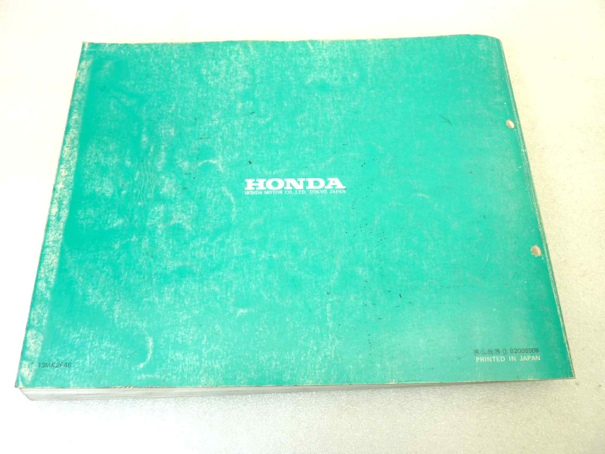 Catalogo parti ricambio Honda XR600R 6 ricambi ORIGINALE eng fra ger esp Parts Catalog dim 21,5 x 28 cm - immagine 3