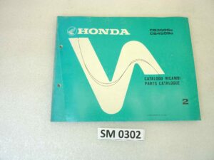 Catalogo parti ricambio Honda CB350 450 S 2 ricambi ORIGINALE ita eng Parts Catalog dim 21,5 x 28 cm