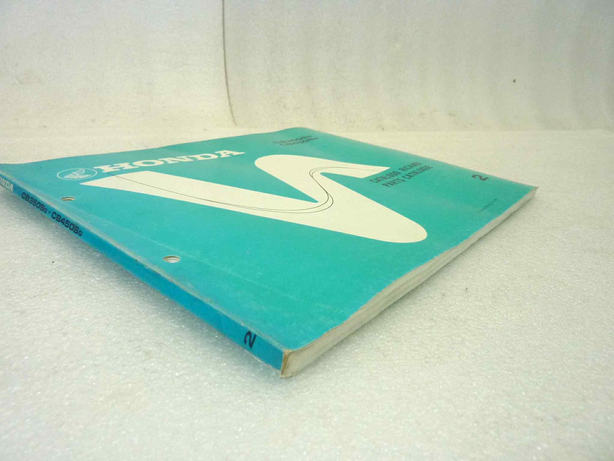 Catalogo parti ricambio Honda CB350 450 S 2 ricambi ORIGINALE ita eng Parts Catalog dim 21,5 x 28 cm - immagine 7